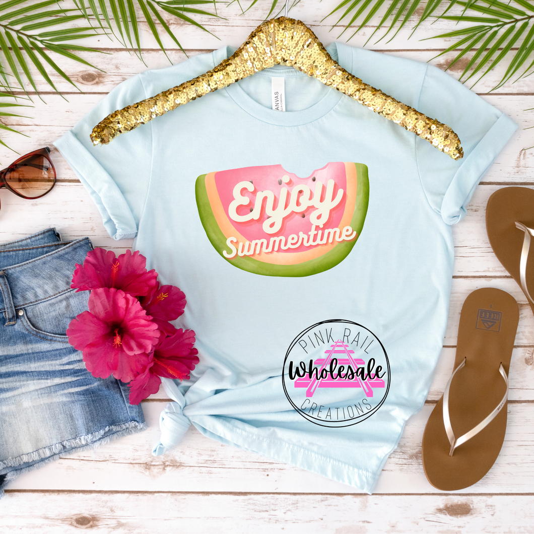 H-81 Enjoy Summertime Completed Tee