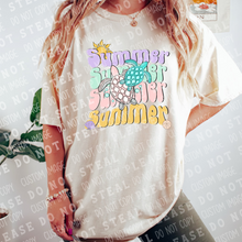 Load image into Gallery viewer, H-90 Summer Stack Turtles Completed Tee
