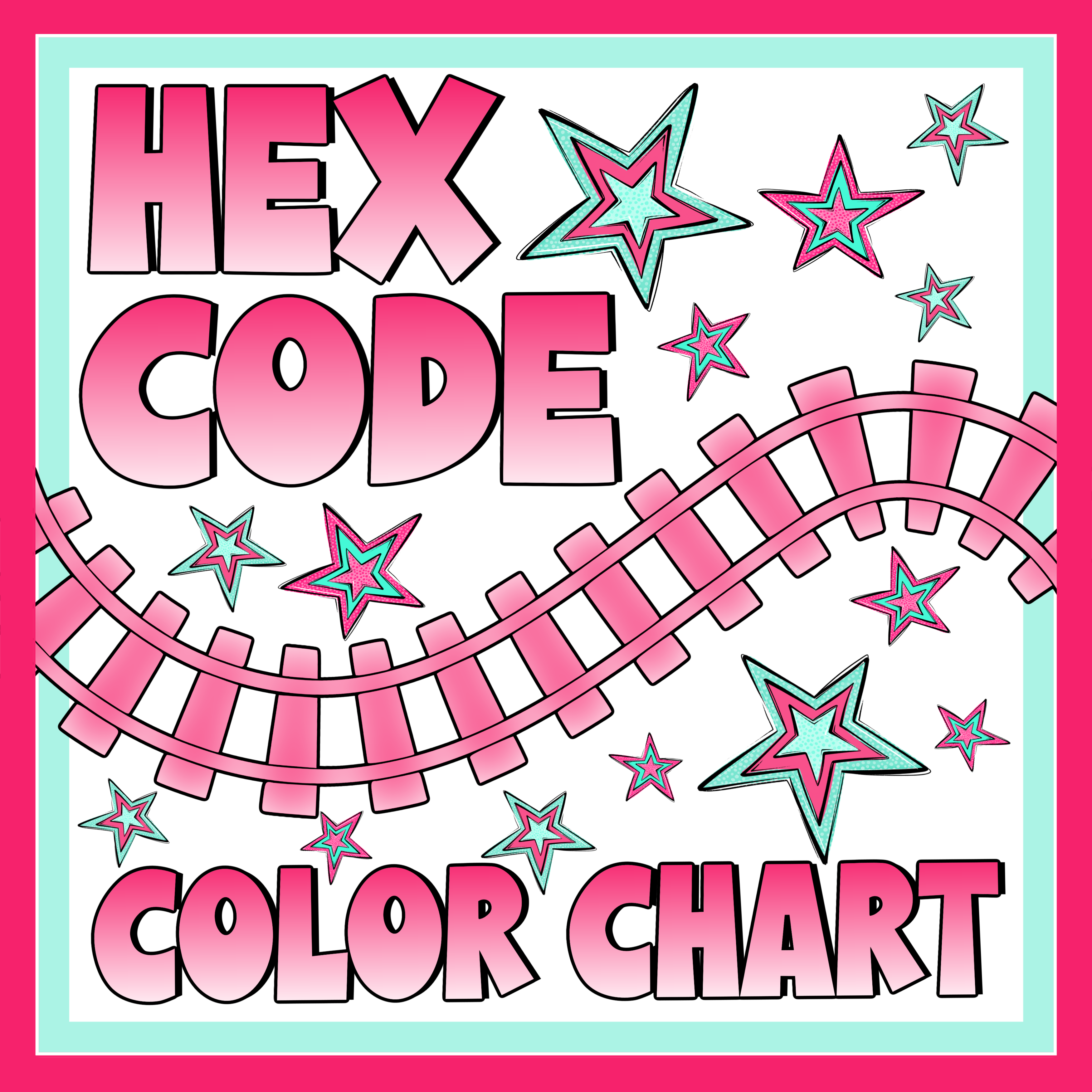 Hex Code Color Chart