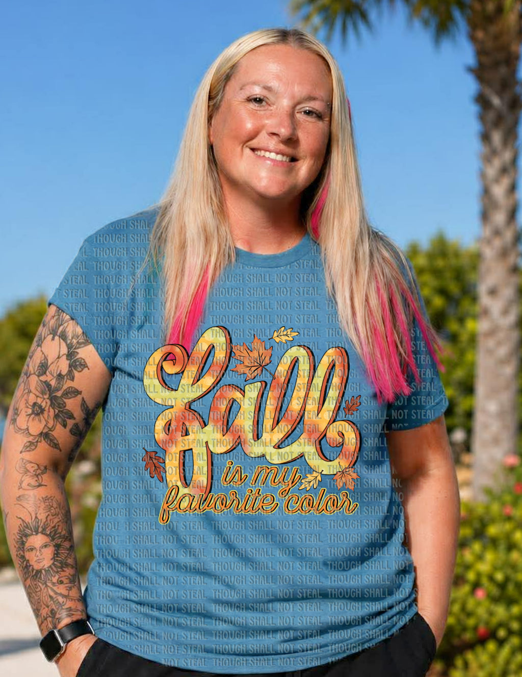 I-115 Fall is my favorite color Completed Tee