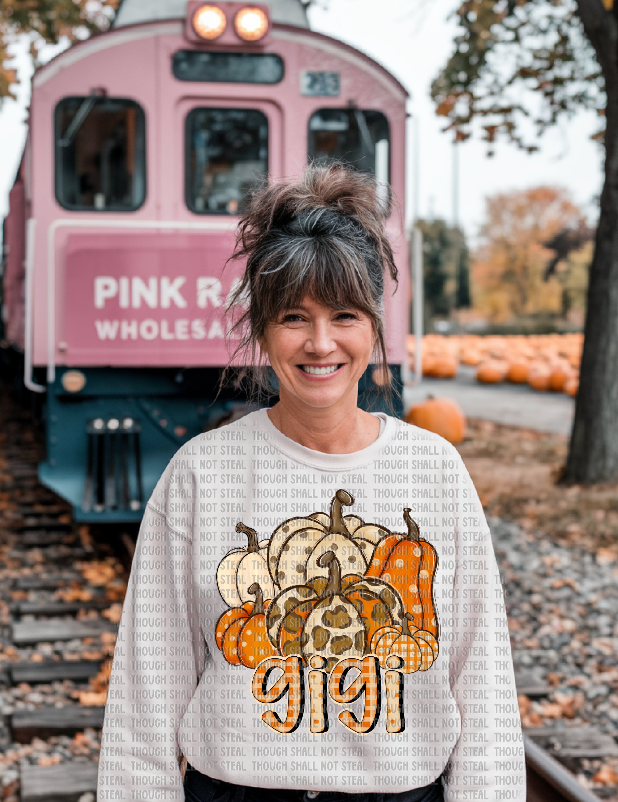 I-90 Fall Pumpkins (Choose Type 1 of 2) DTF TRANSFER ONLY