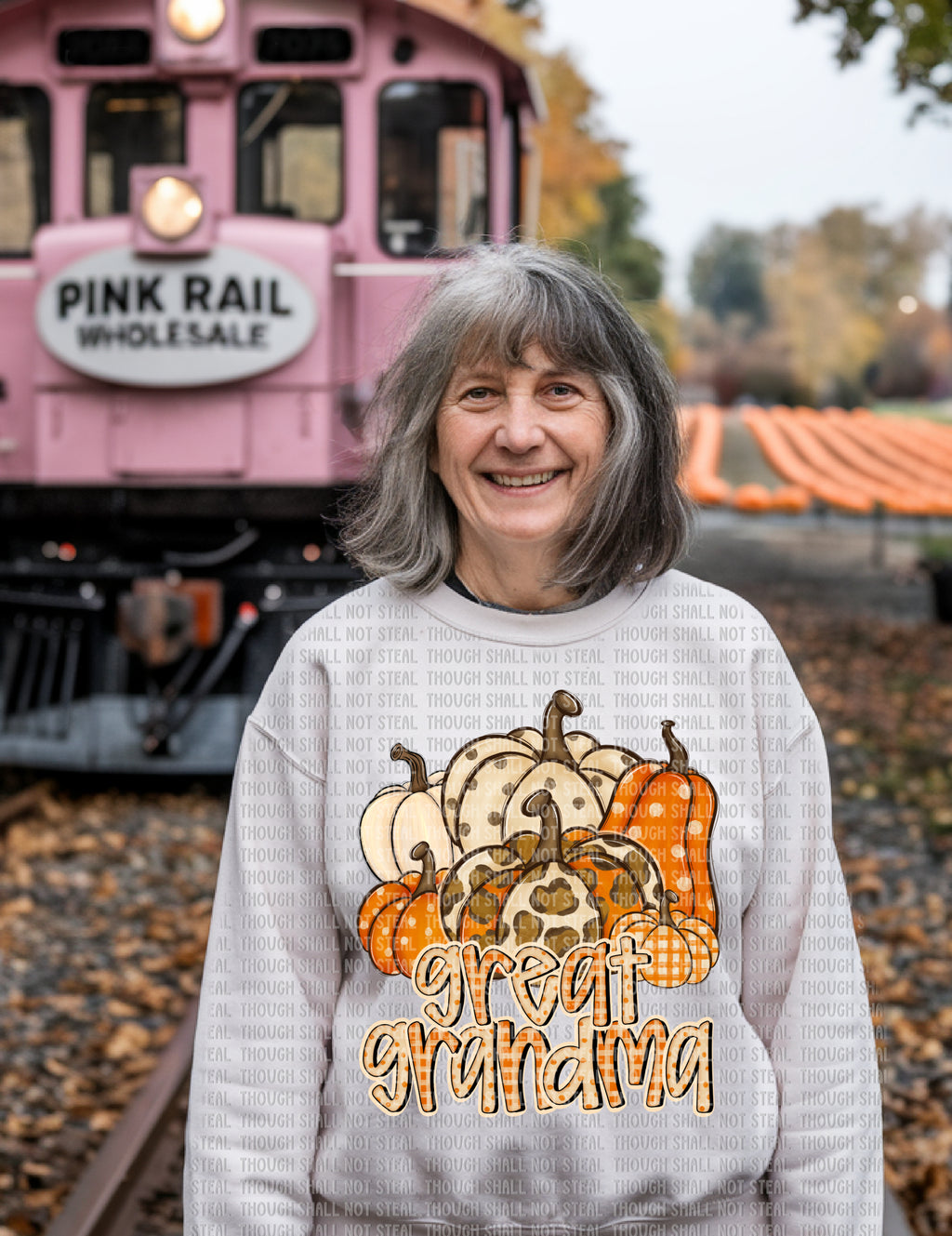 I-90 Fall Pumpkins (Choose Type 1 of 2) DTF TRANSFER ONLY