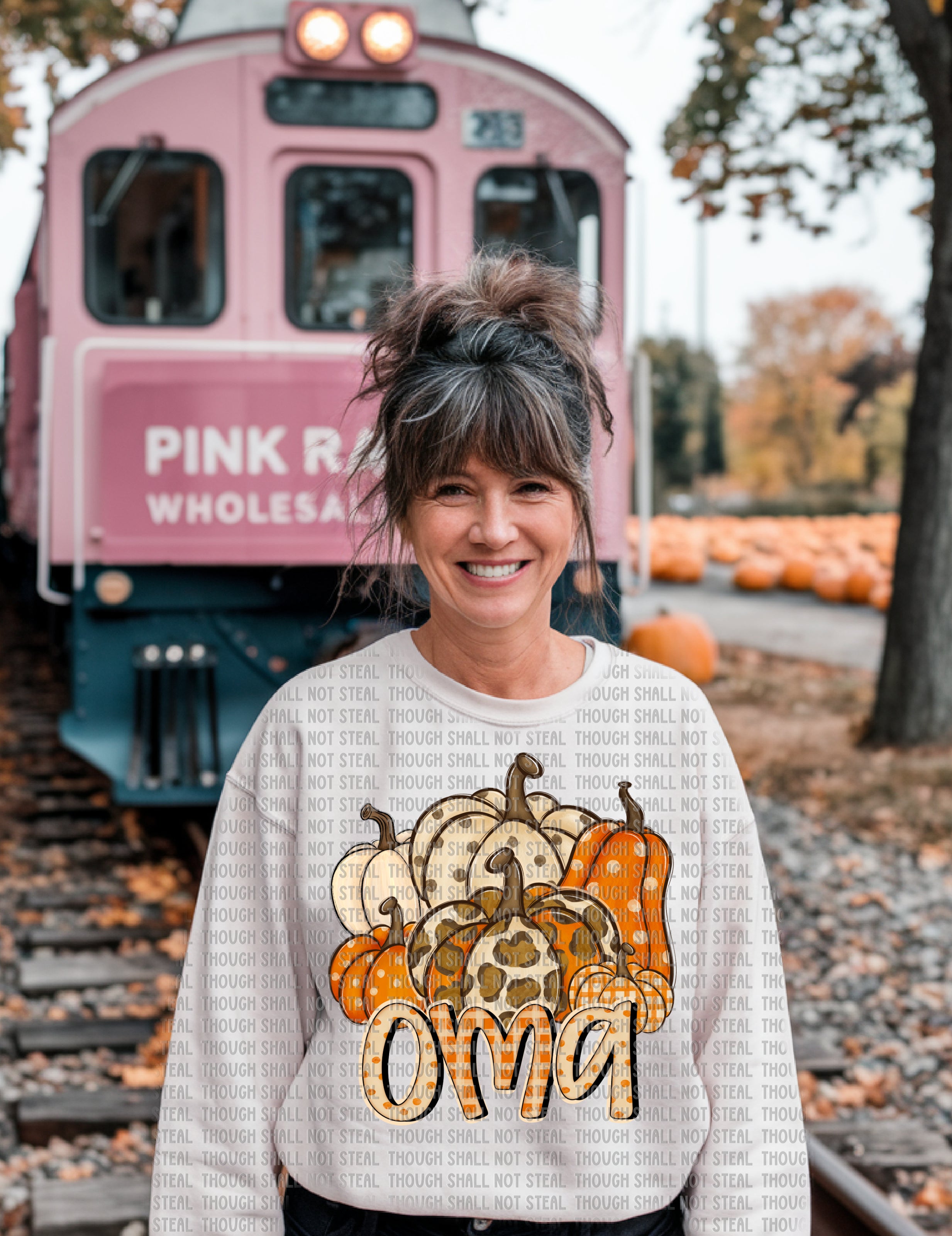 I-90 Fall Pumpkins (Choose Type 2 of 2) Completed Tee