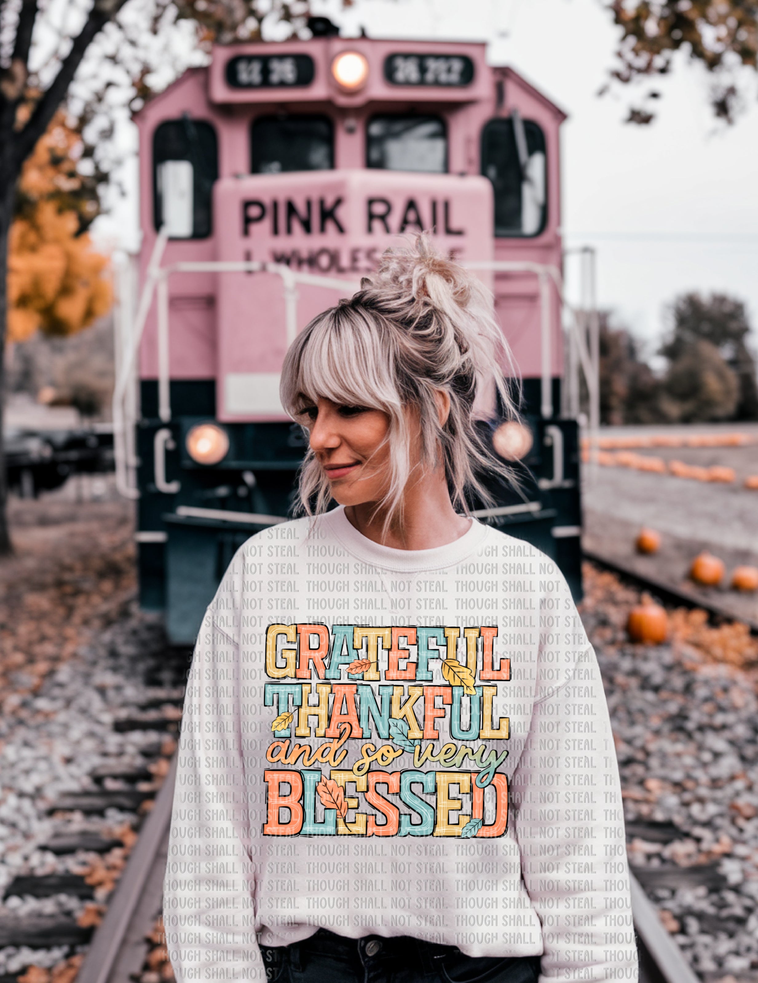 I-93 Grateful Thankful and so very Blessed DTF TRANSFER ONLY