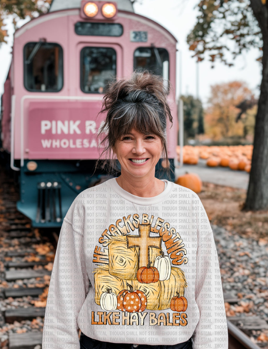 I-98 He stacks blessings like hay bales Completed Tee