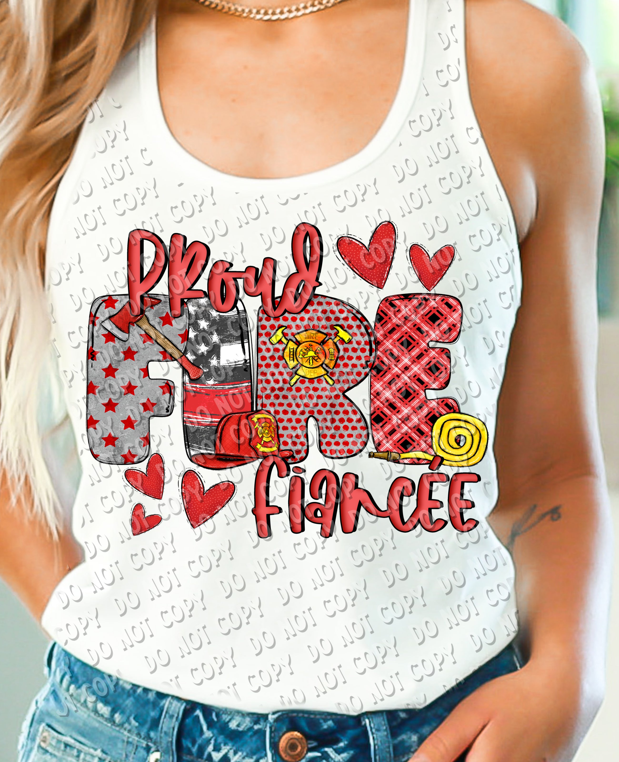 K-19 Proud Fire Fiancée DTF Transfer ONLY