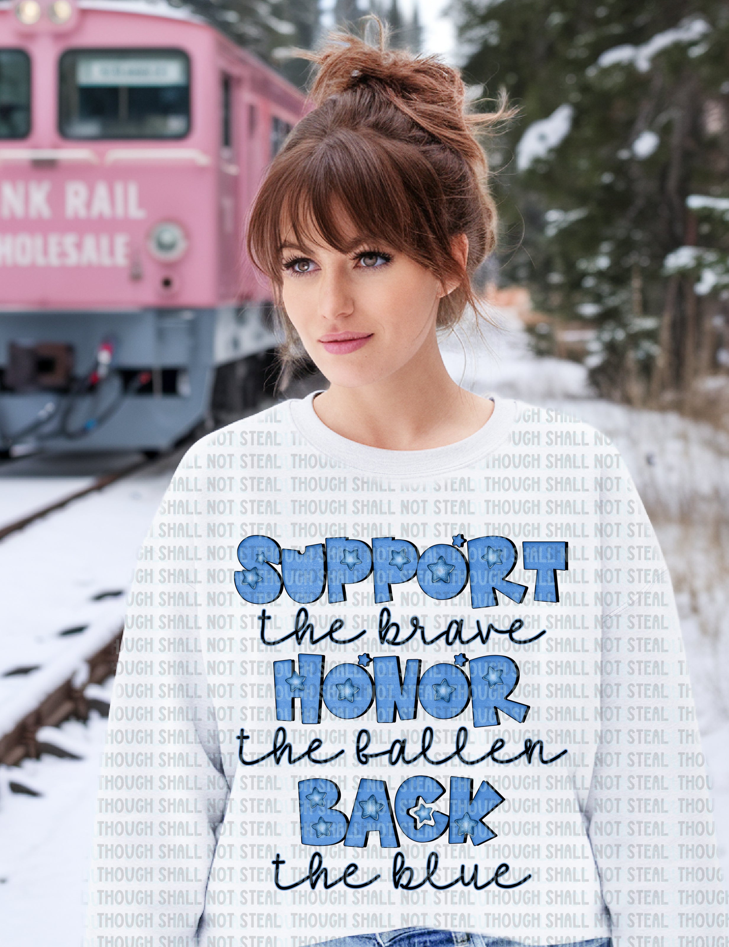 K-40 Support Honor Back Completed Tee