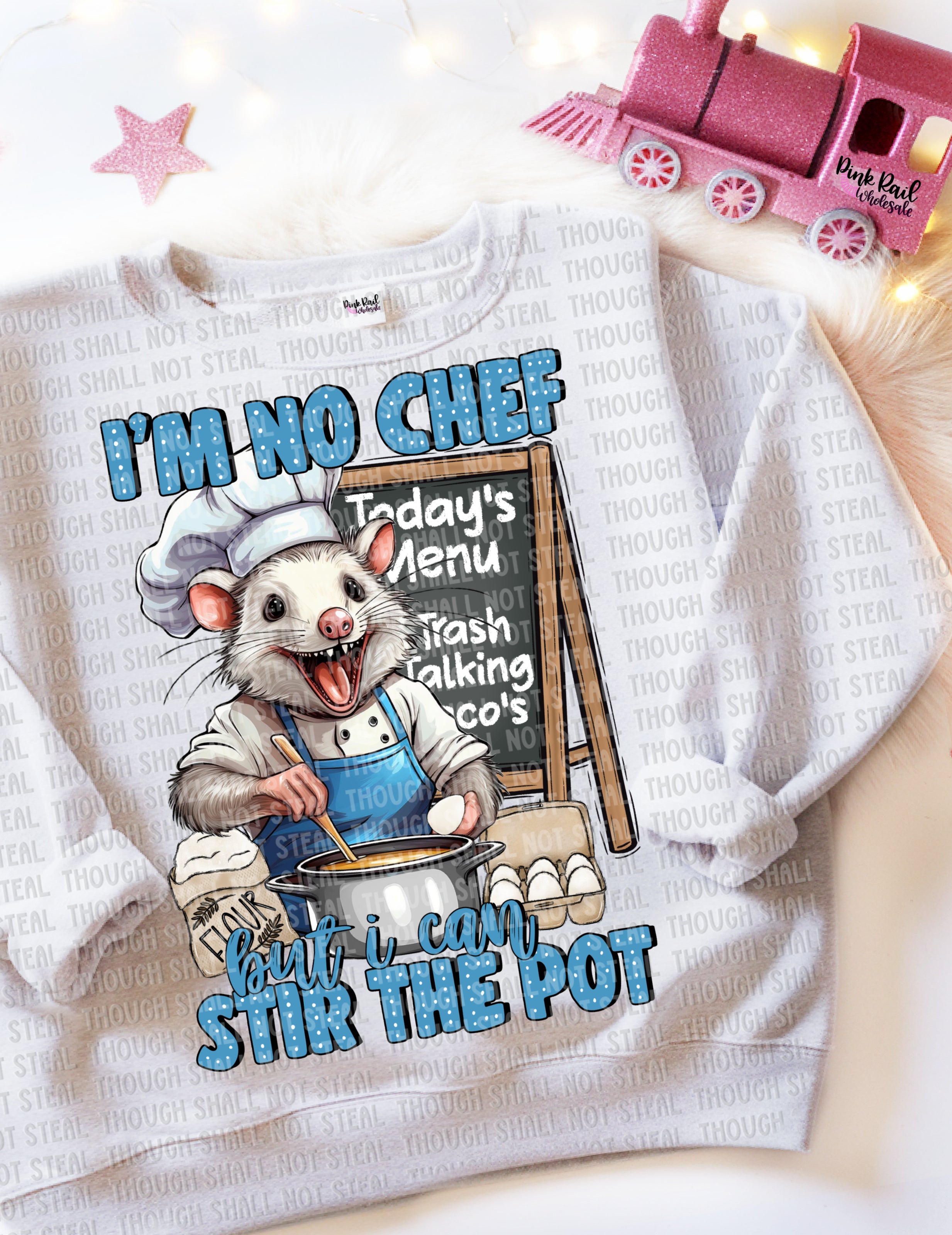 L-171 I_m no Chef, But I can stir the pot Completed Tee