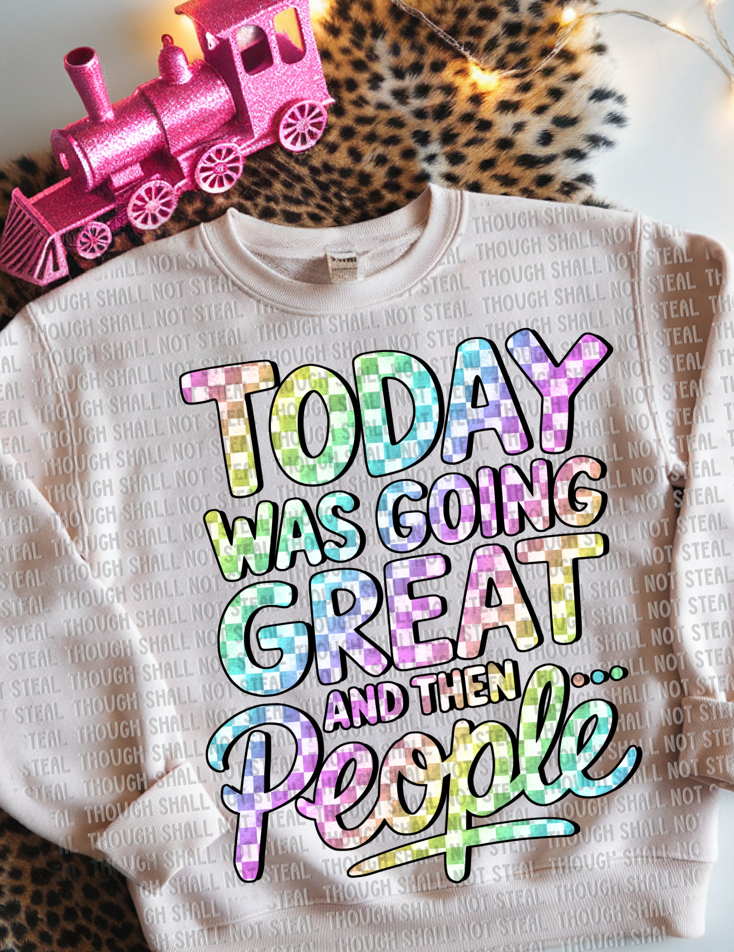 L-174 Today was going great and then... People Completed Tee