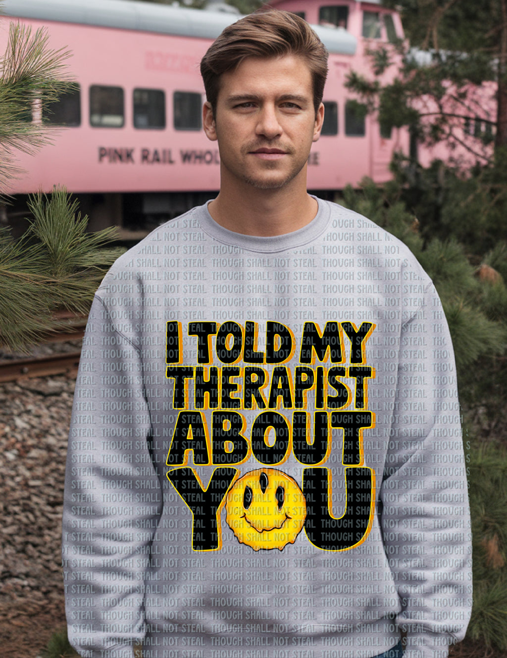 L-187 I Told My Therapist About You Completed Tee