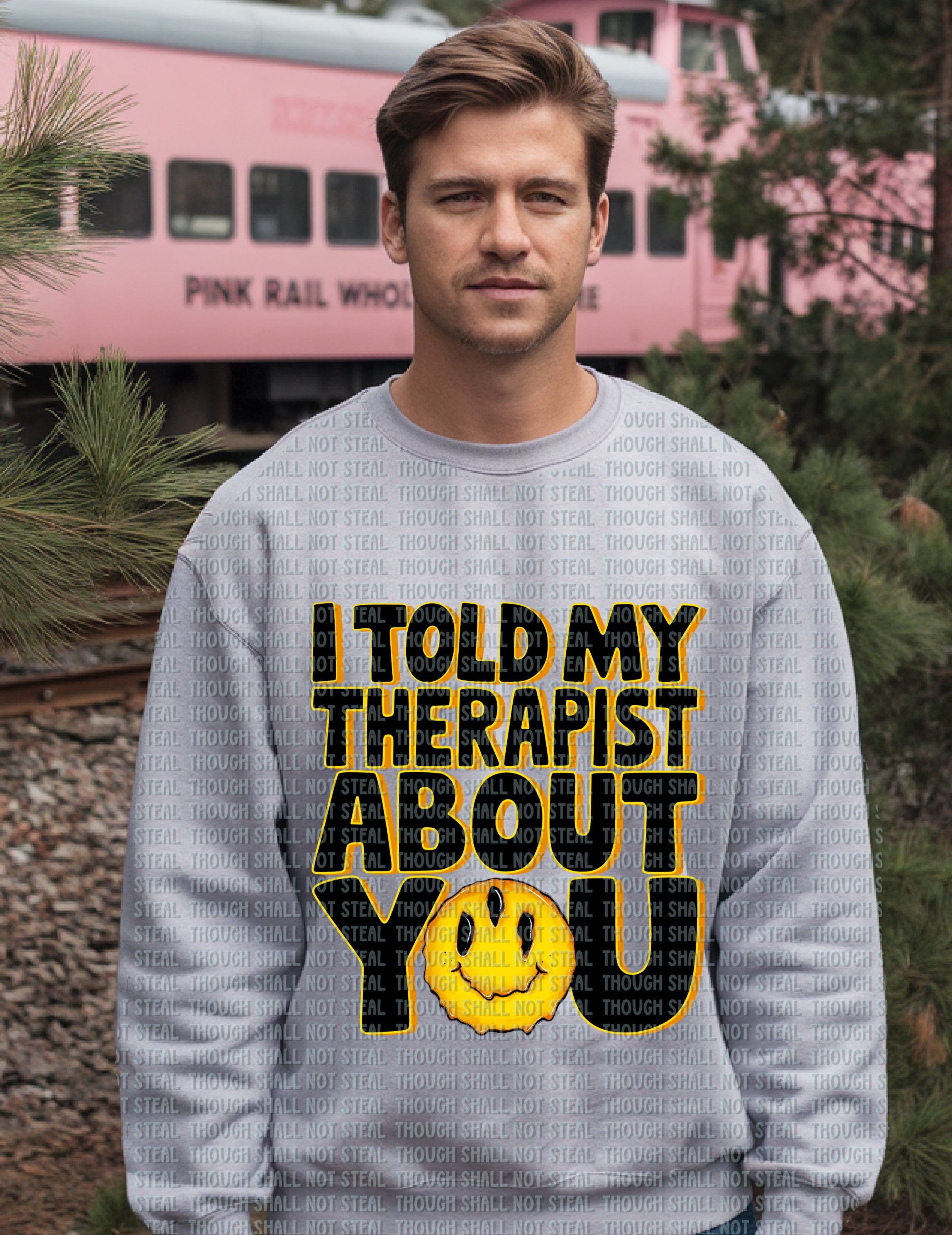 L-187 I Told My Therapist About You Completed Tee