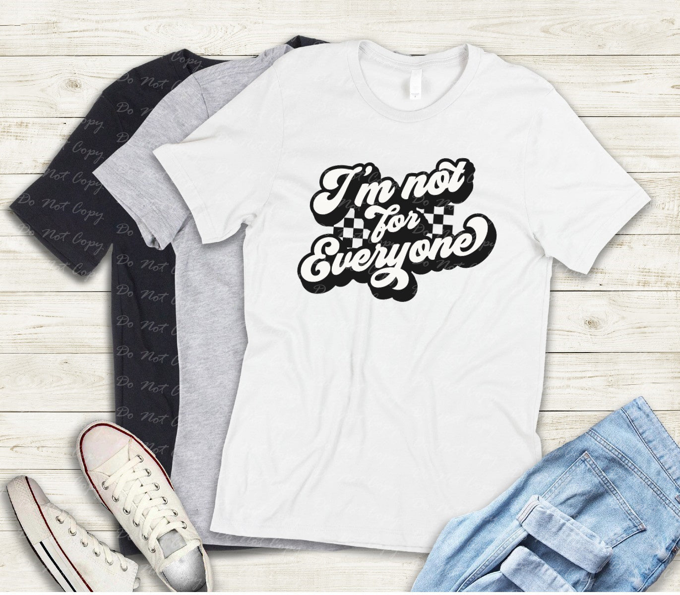 L-199 I'M NOT SHORT I'M FUN SIZED Completed Tee