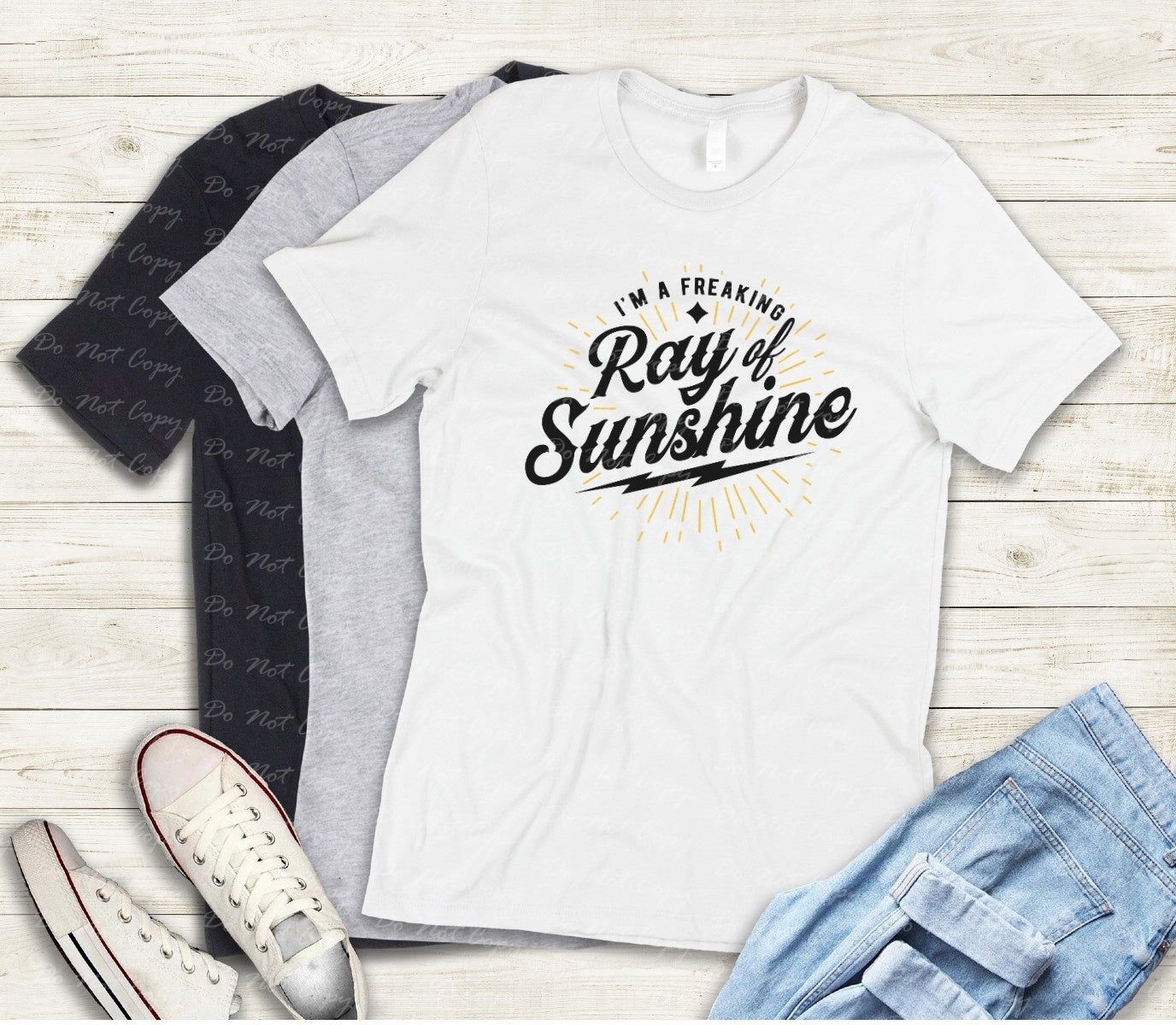 L-210 I'M A LITTLE RAY OF SUNSHINE DTF TRANSFER ONLY