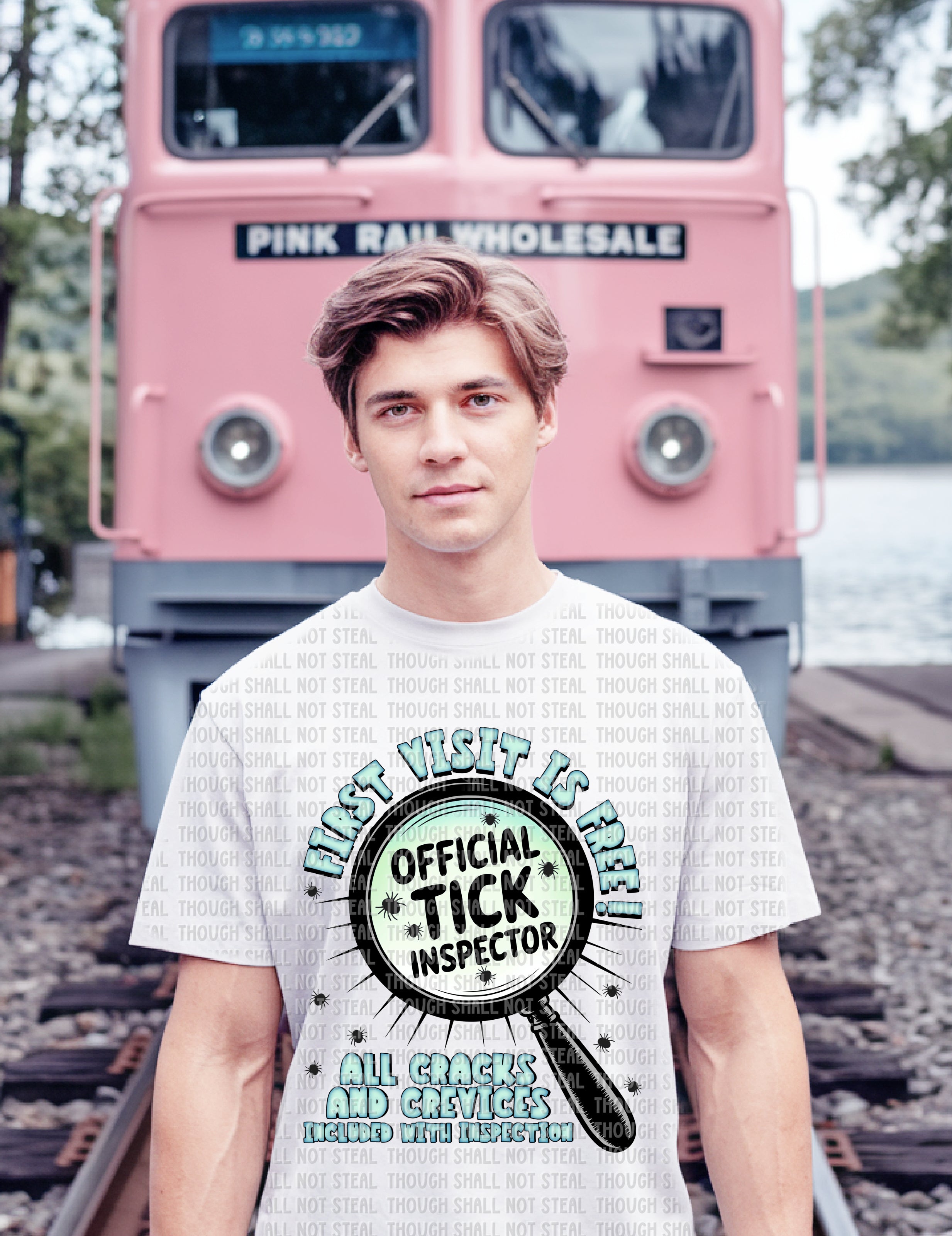 L-233 Official Tick Inspector Completed Tee