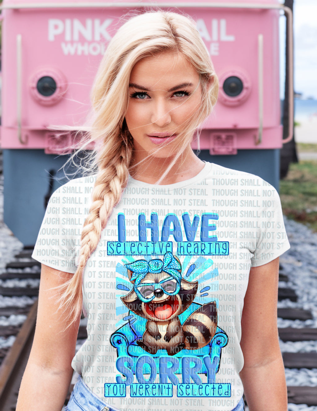 L-240 I Have Selective Hearing Completed Tee