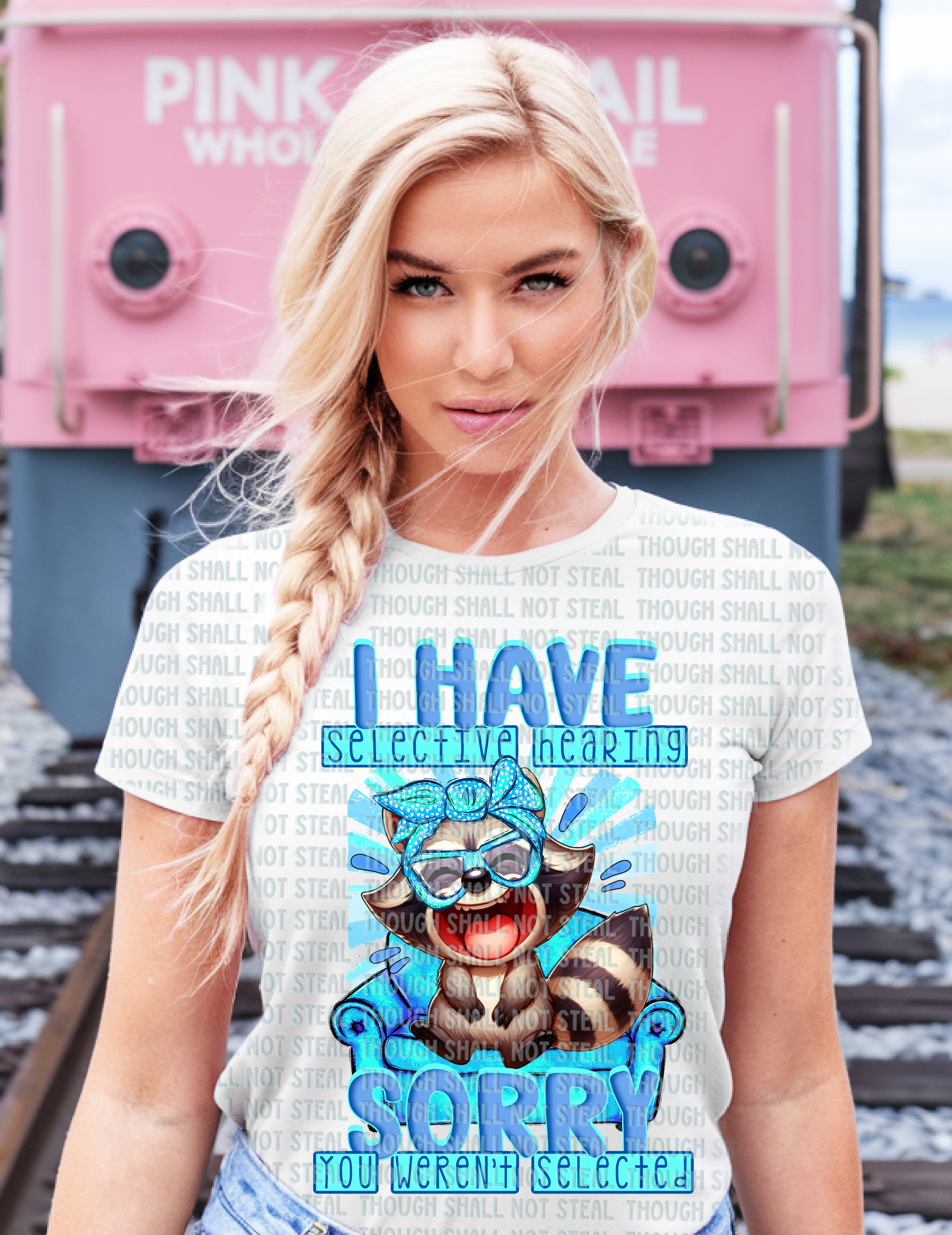 L-240 I Have Selective Hearing Completed Tee