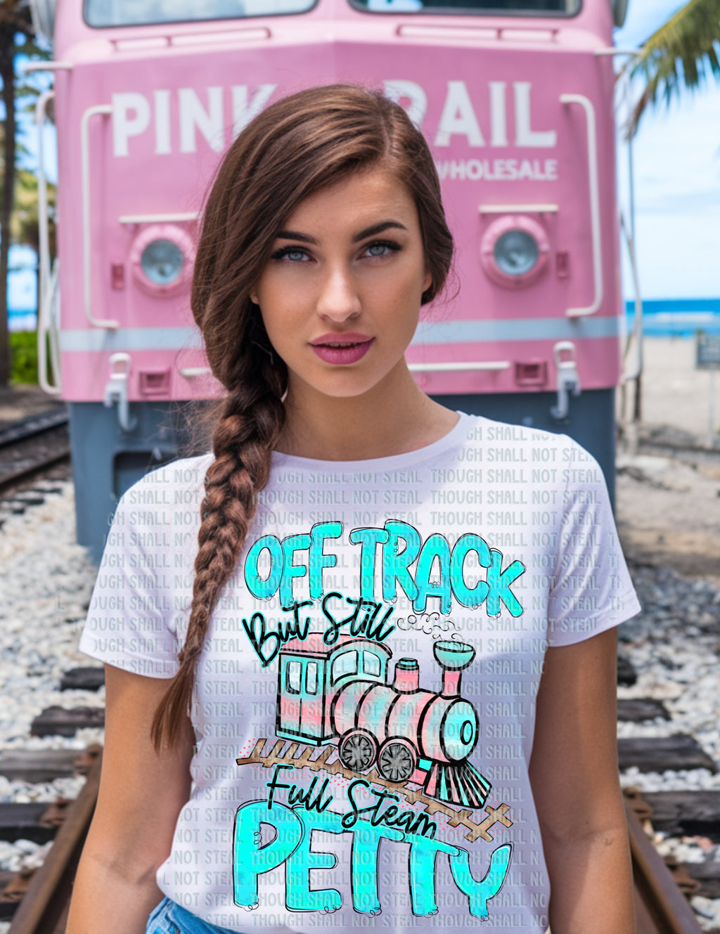 L-248 Off Track But Still Full Steam Petty Completed Tee