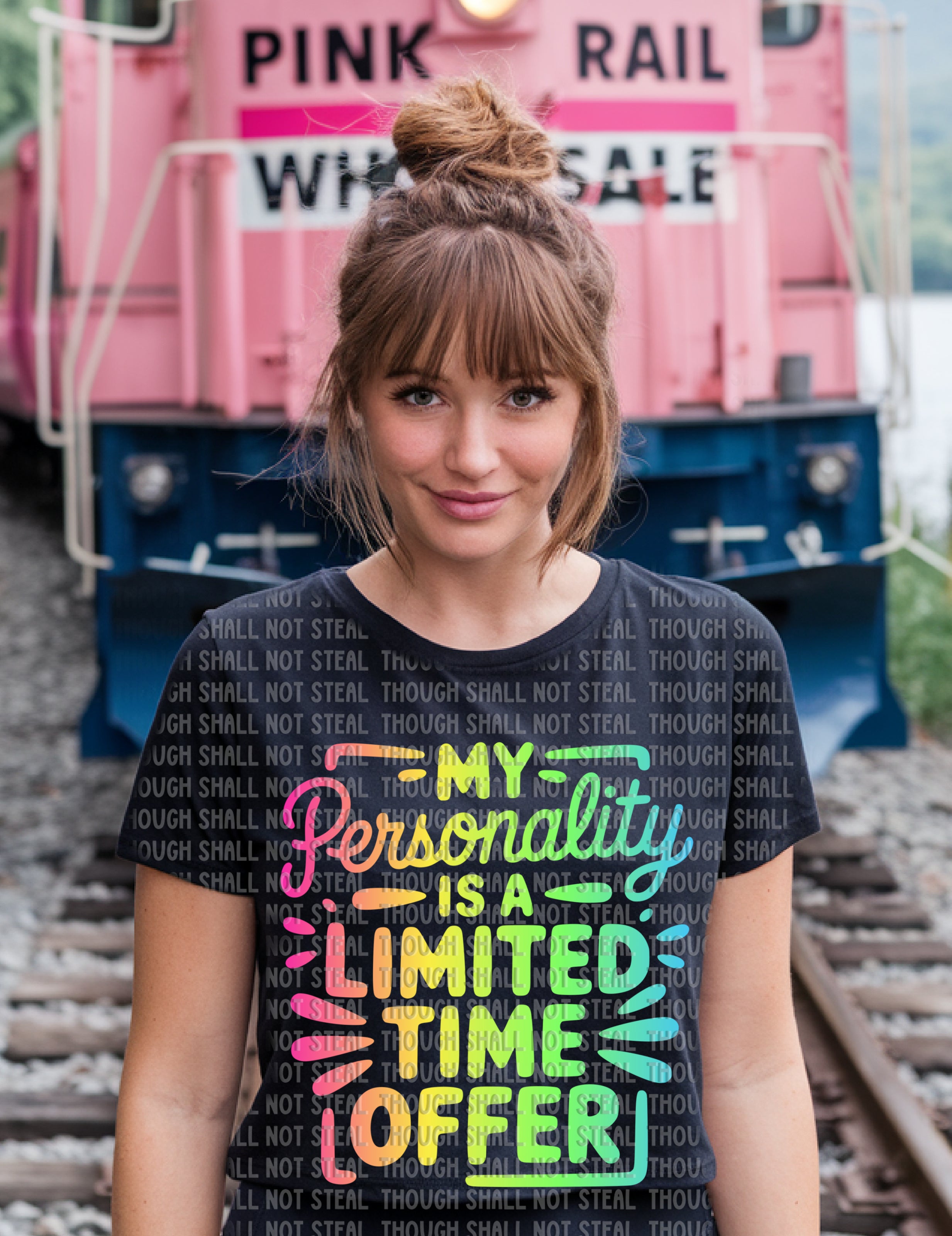 L-259 C Colored - My Personality is a Limited Time Offer DTF TRANSFER ONLY