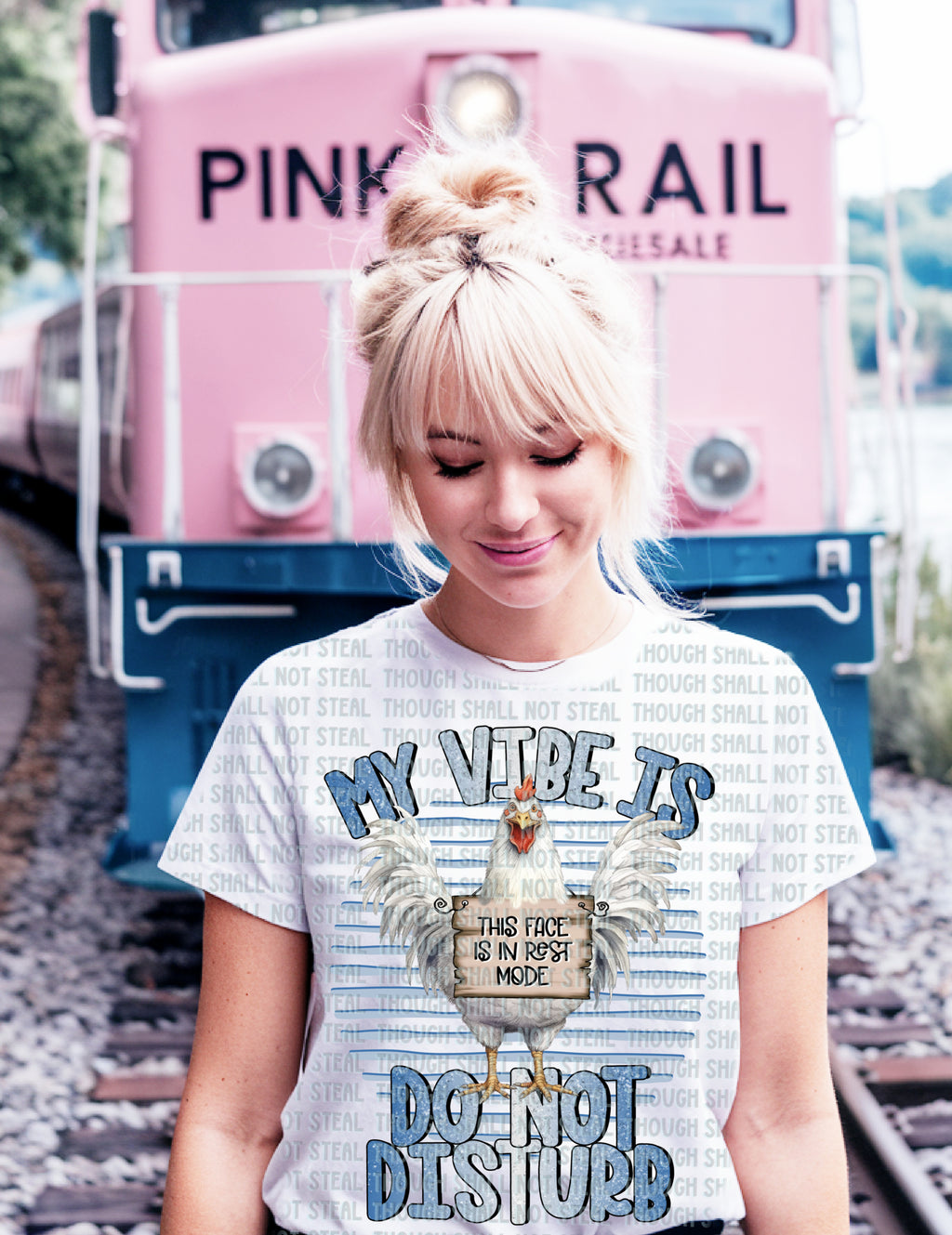 L-264 My Vibe is Do Not Disturb Completed Tee