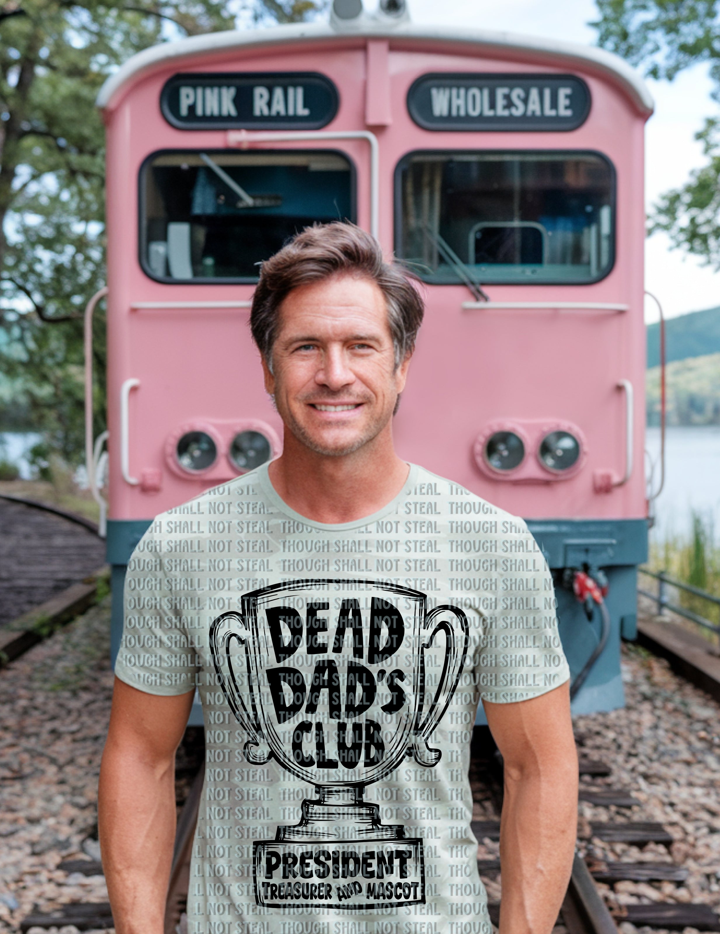 L-270 Dead Dad_s Club Completed Tee