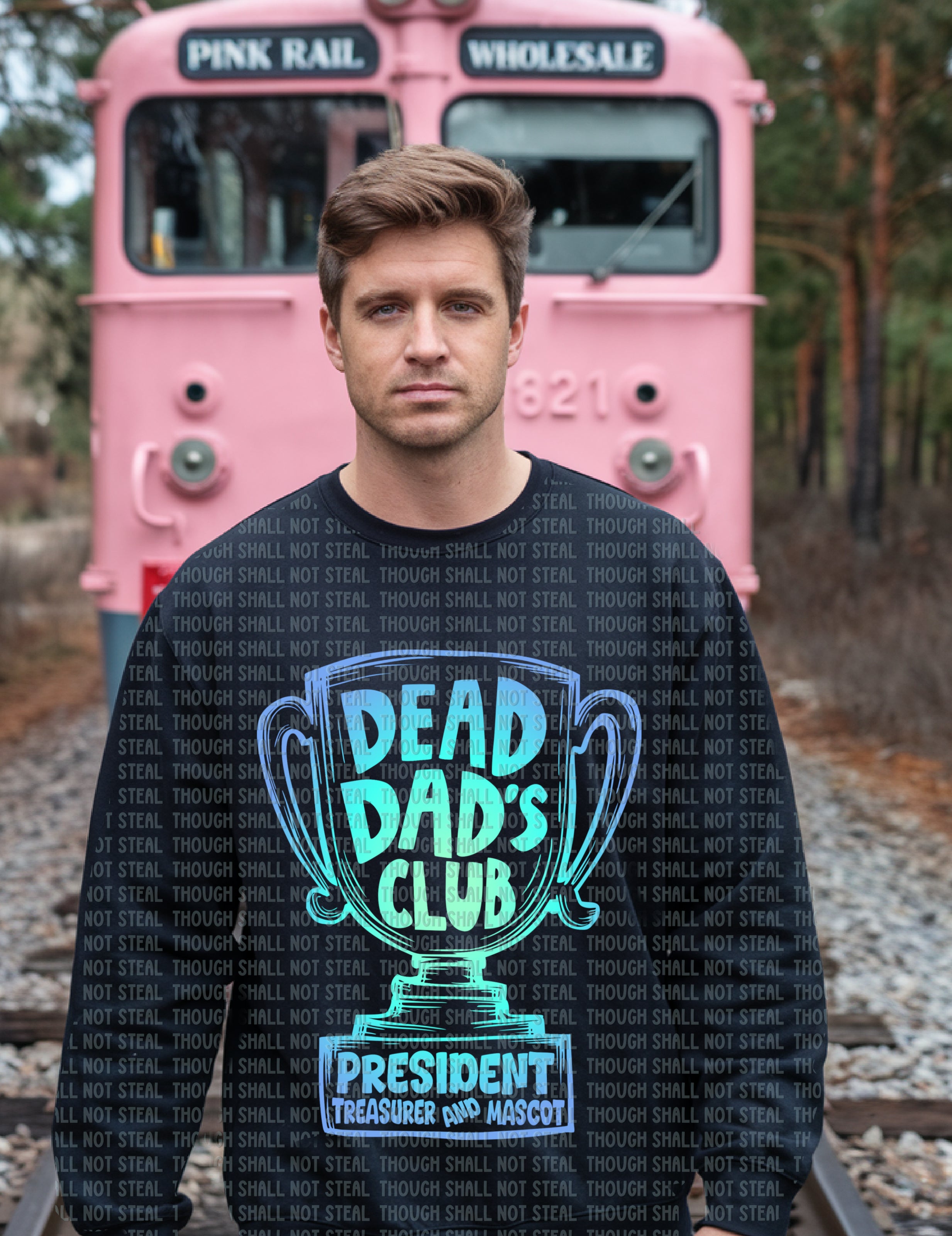L-270 Dead Dad_s Club Completed Tee