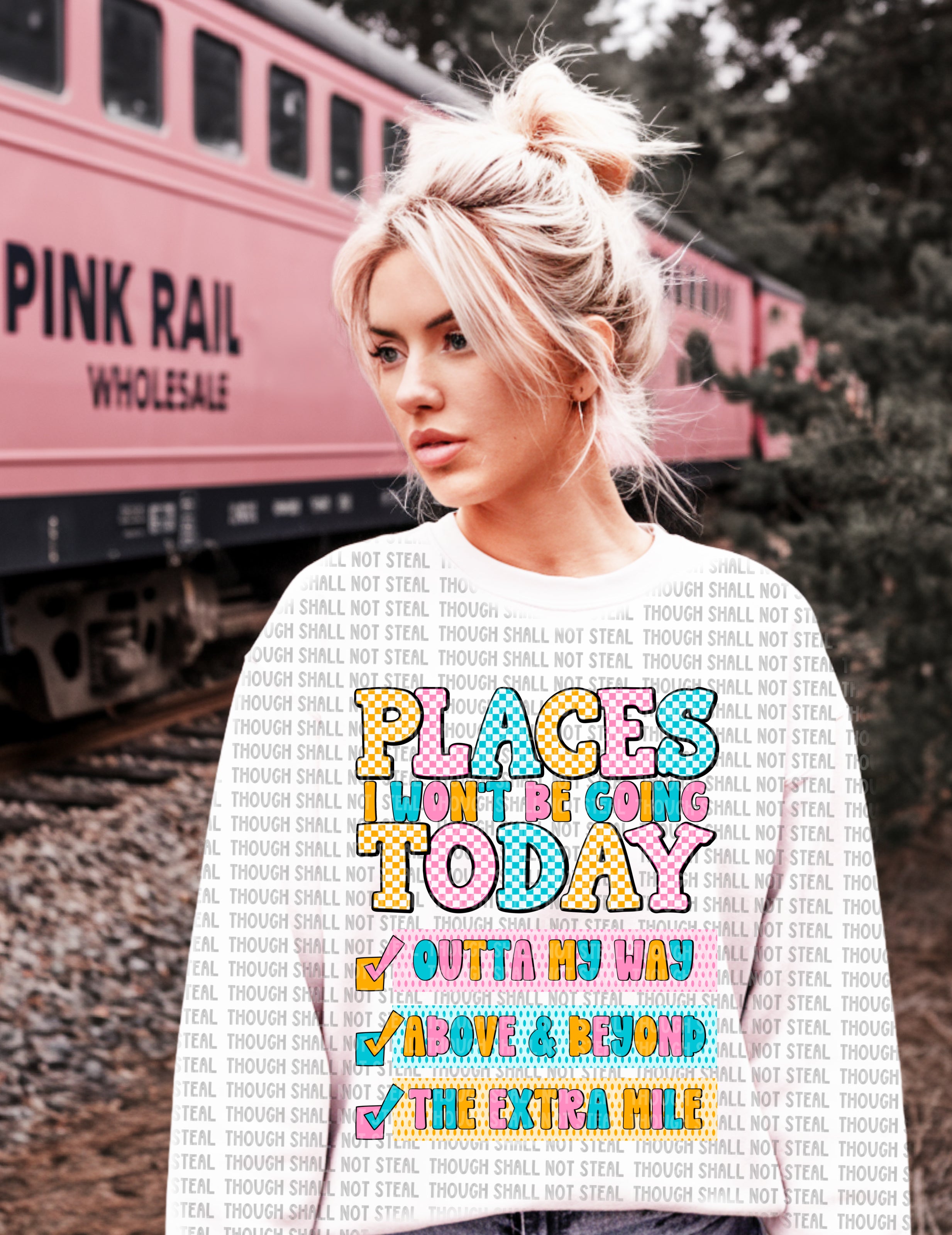 L-328 Places I won_t be going Completed Tee