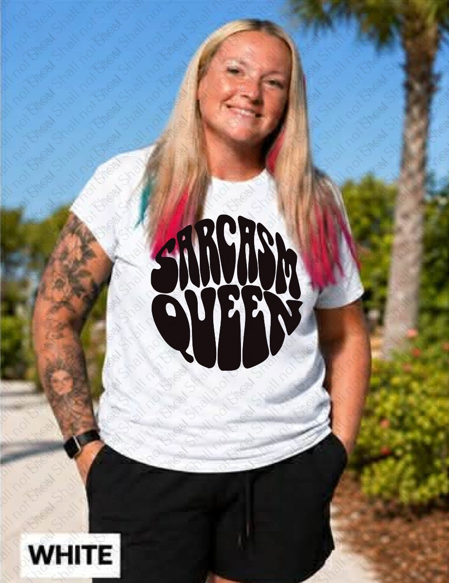 L-339 Sarcasm Queen Completed Tee