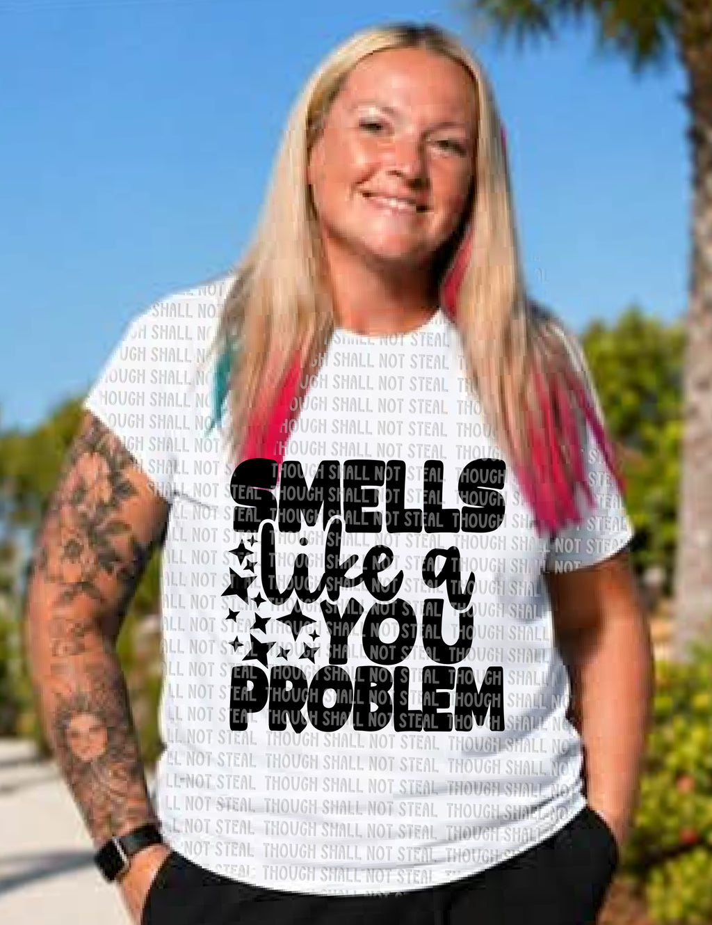 L-363 Smells like a you problem (Choose Color) DTF TRANSFER ONLY
