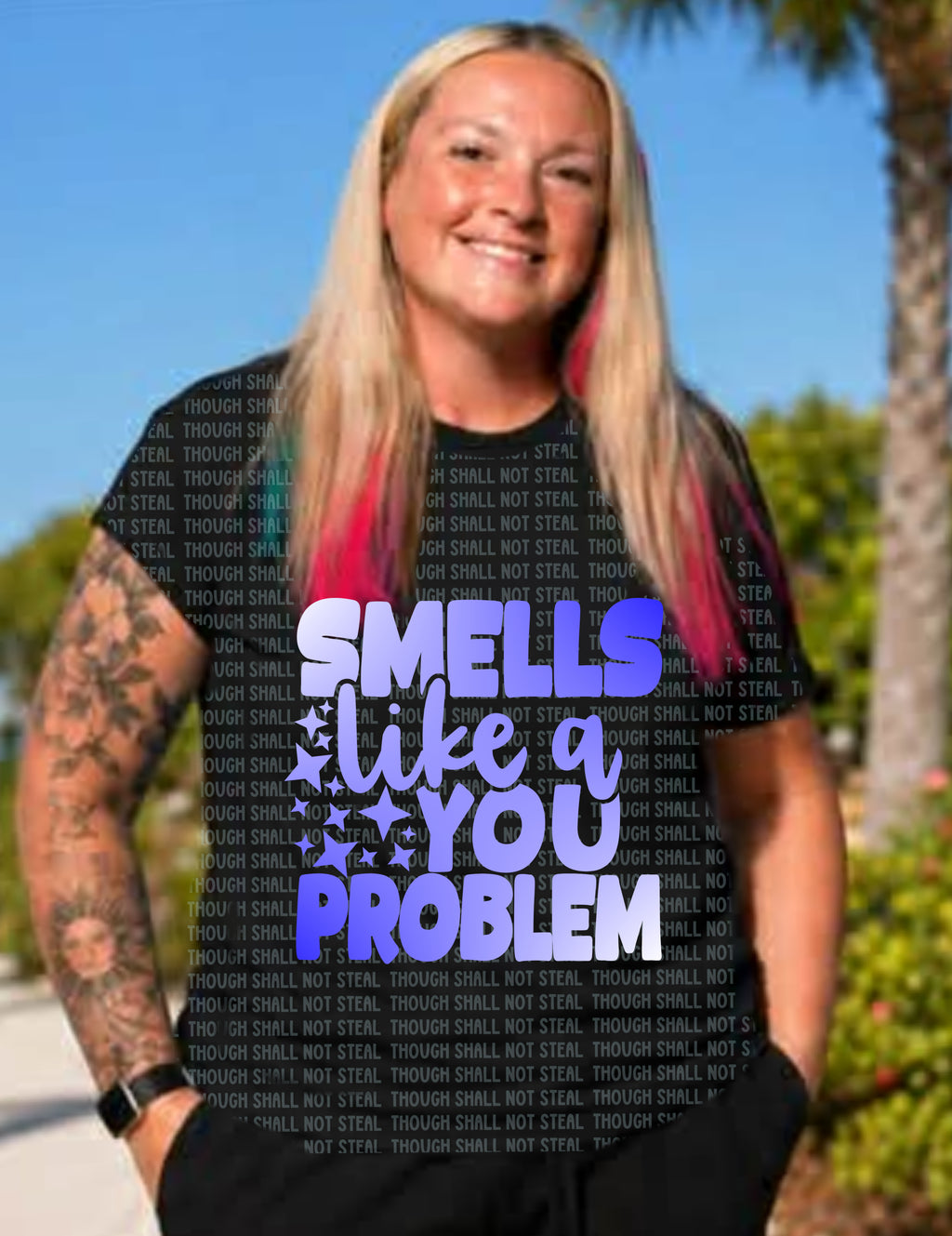 L-363 Smells like a you problem (Choose Color) DTF TRANSFER ONLY