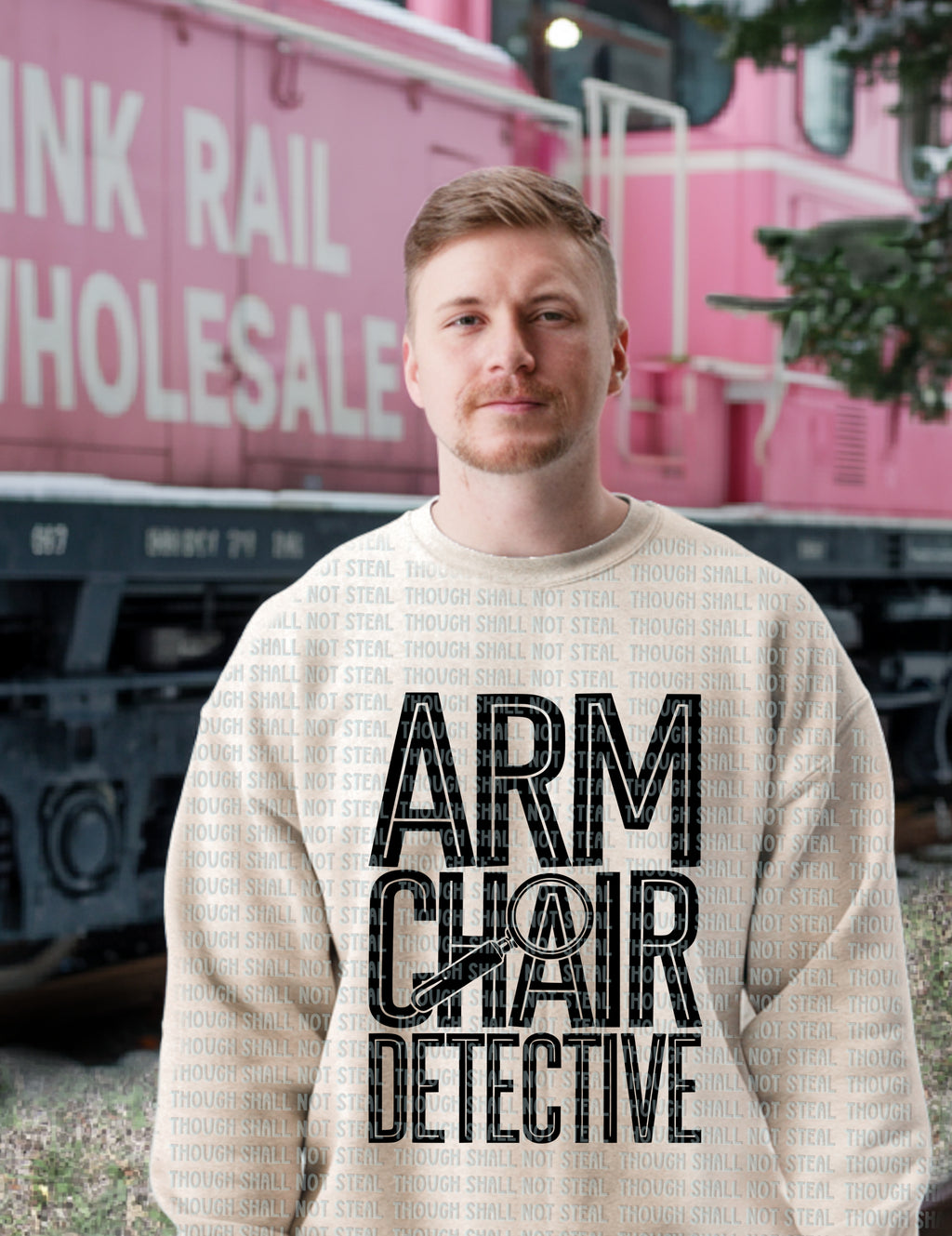 M-15 Arm Chair Detective Completed Tee