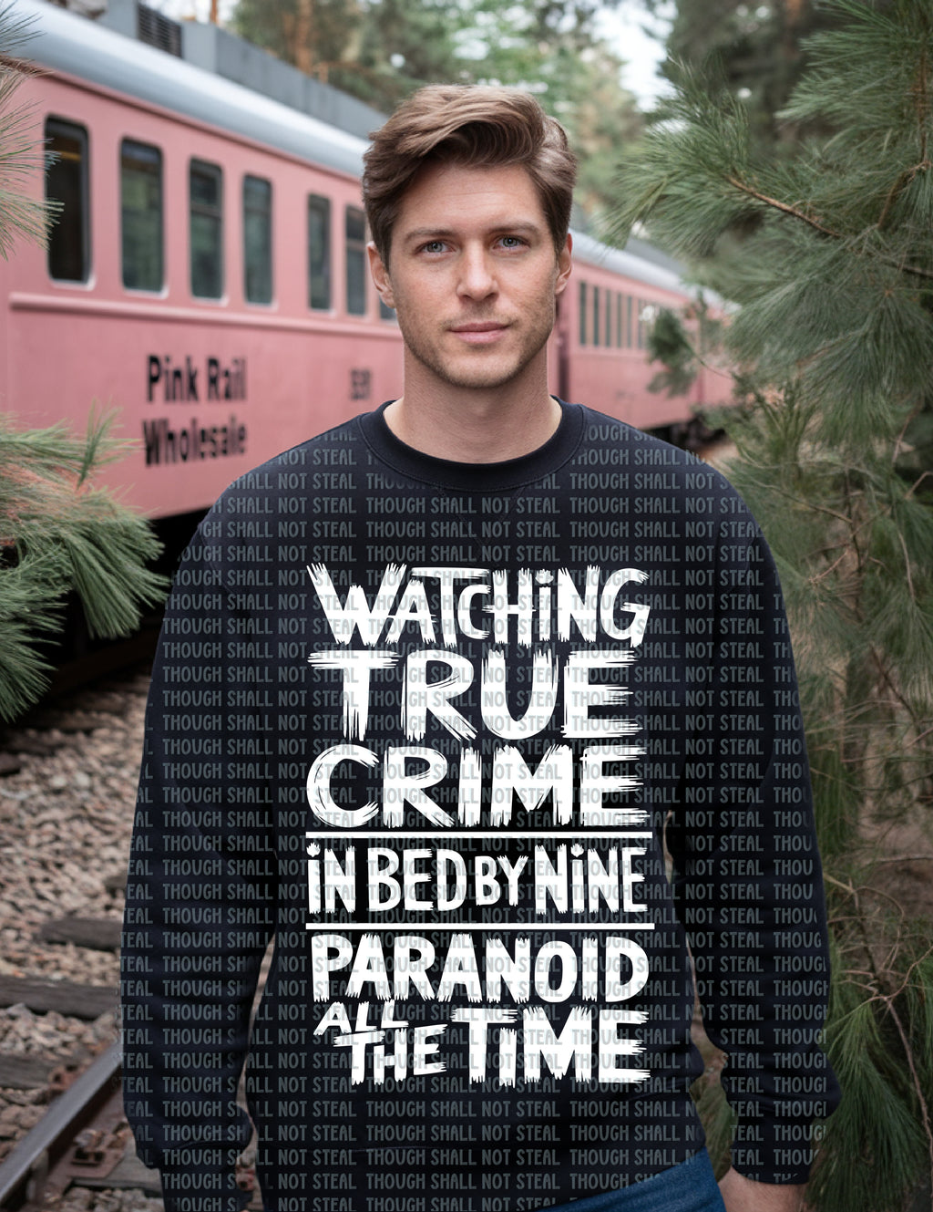 M-20 In Bed By Nine Completed Tee