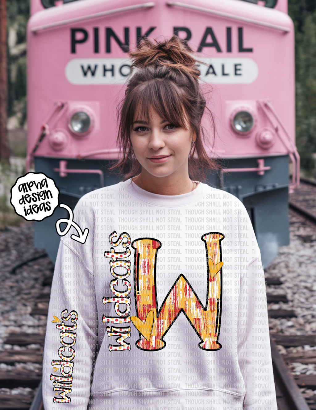 Red and Gold Mega Alpha Bundle - 7 different Patterns/Colors