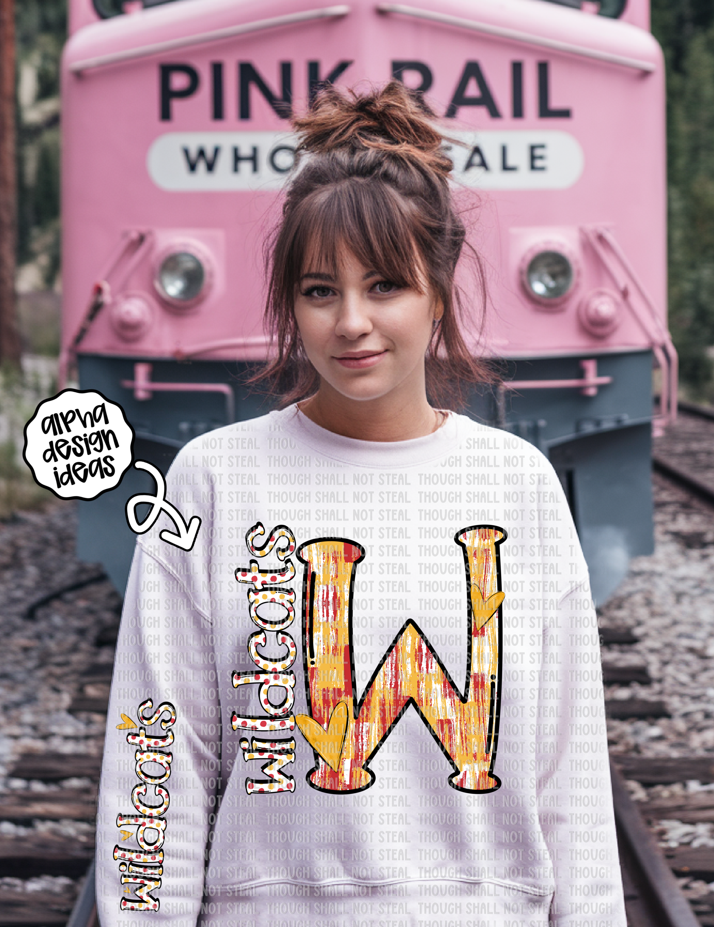 Red and Gold Mega Alpha Bundle - 7 different Patterns/Colors