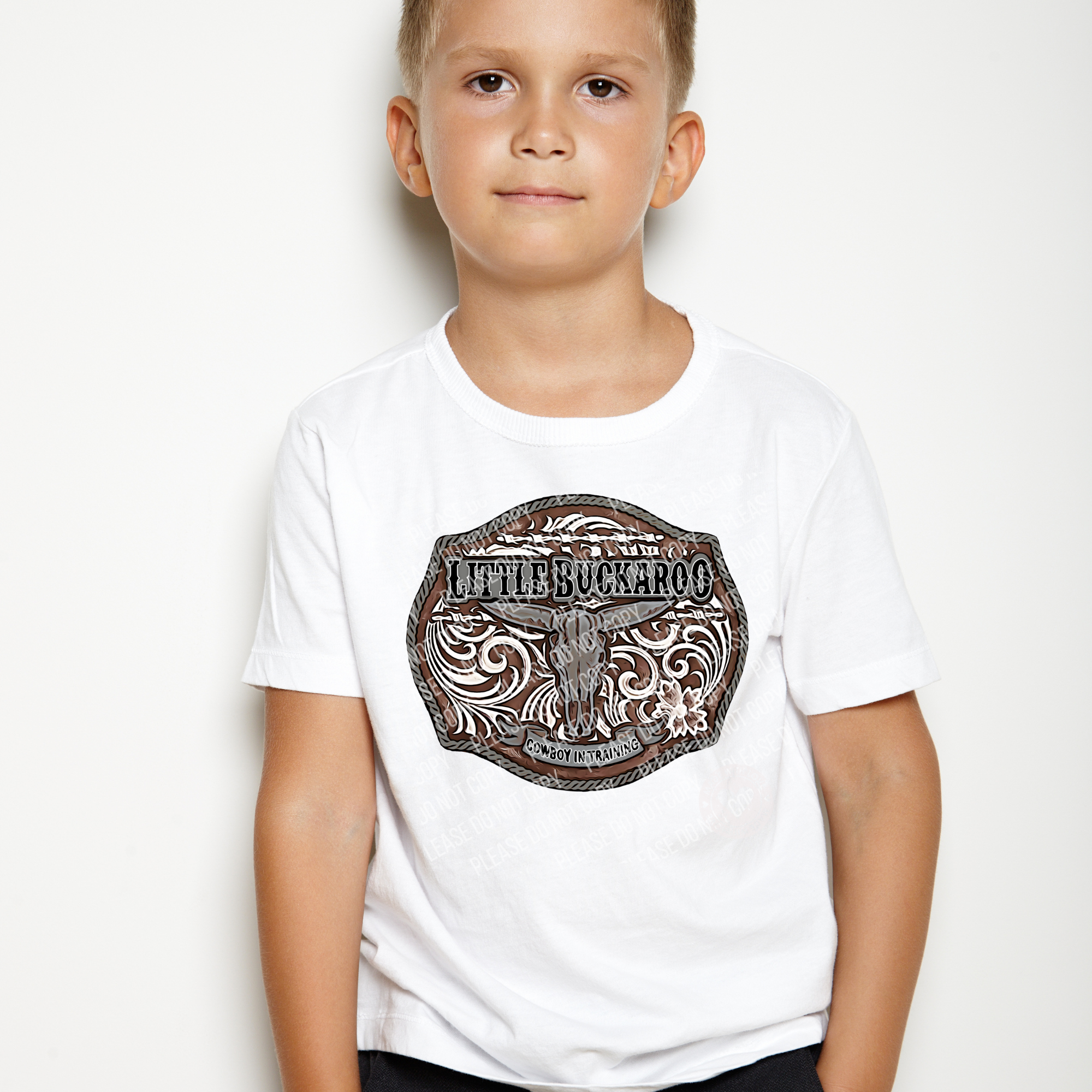 N-22 Little Buckaroo DTF TRANSFER ONLY