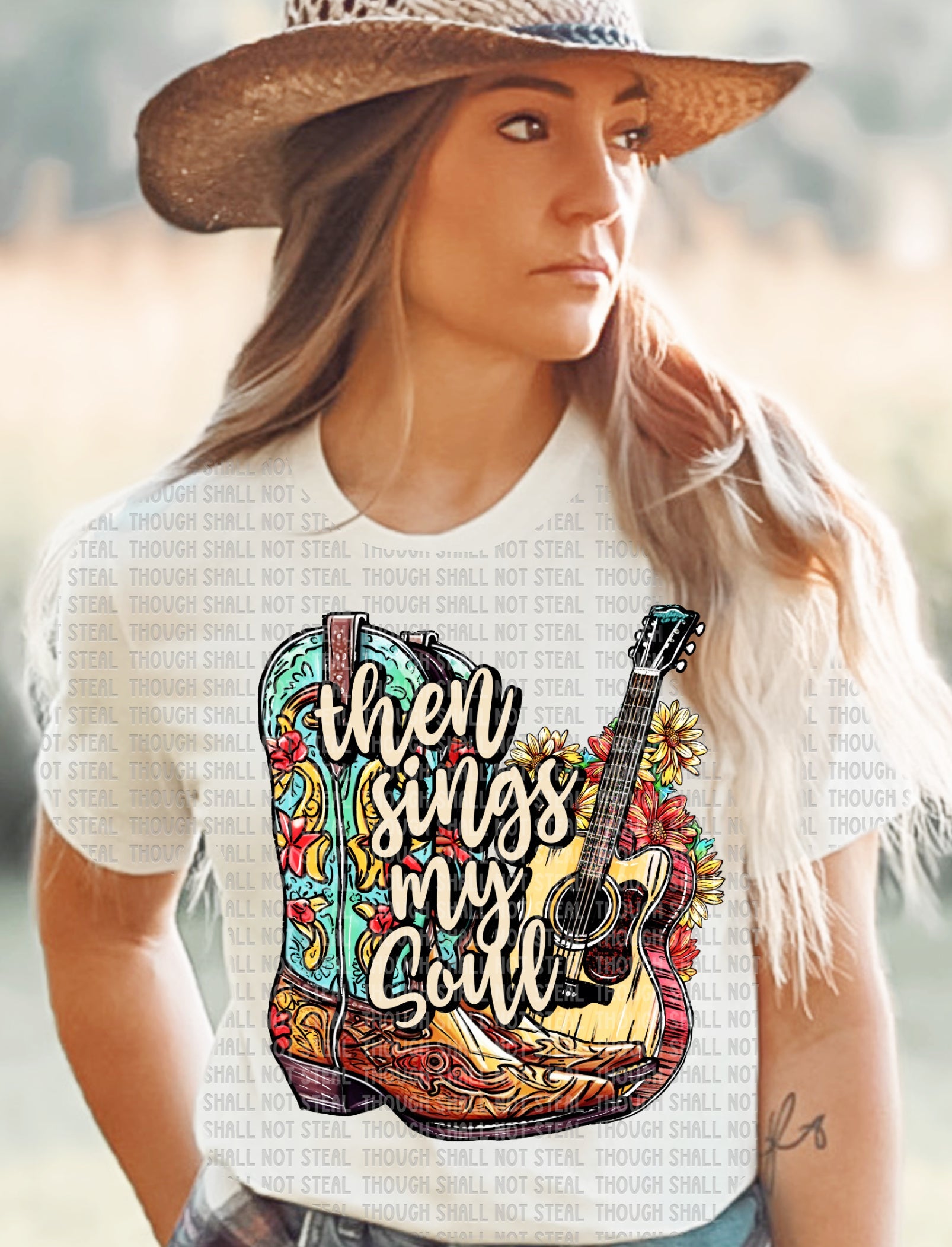 N-36 Then Sings My Soul Completed Tee