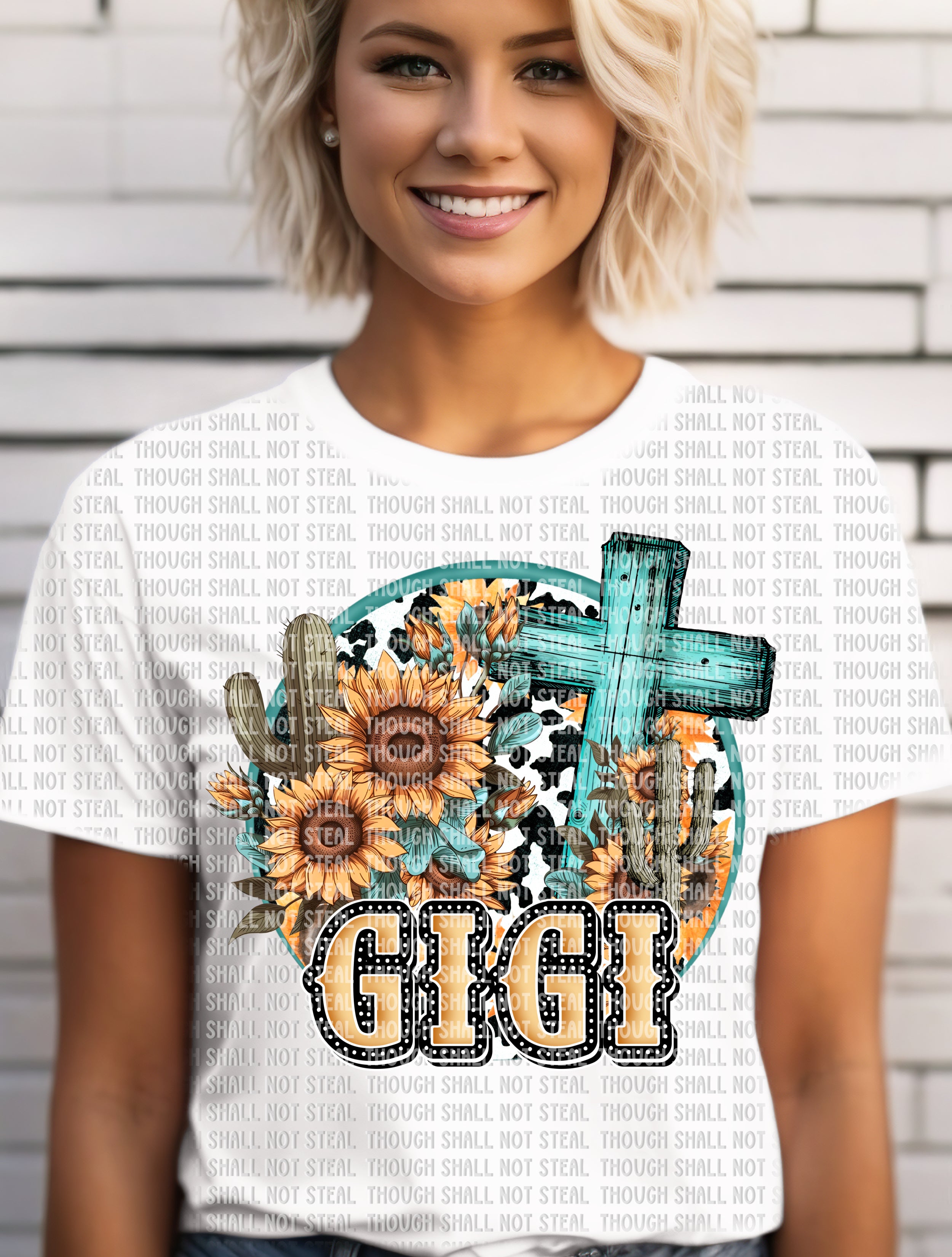 N-39 Western Gigi TRANSFER ONLY
