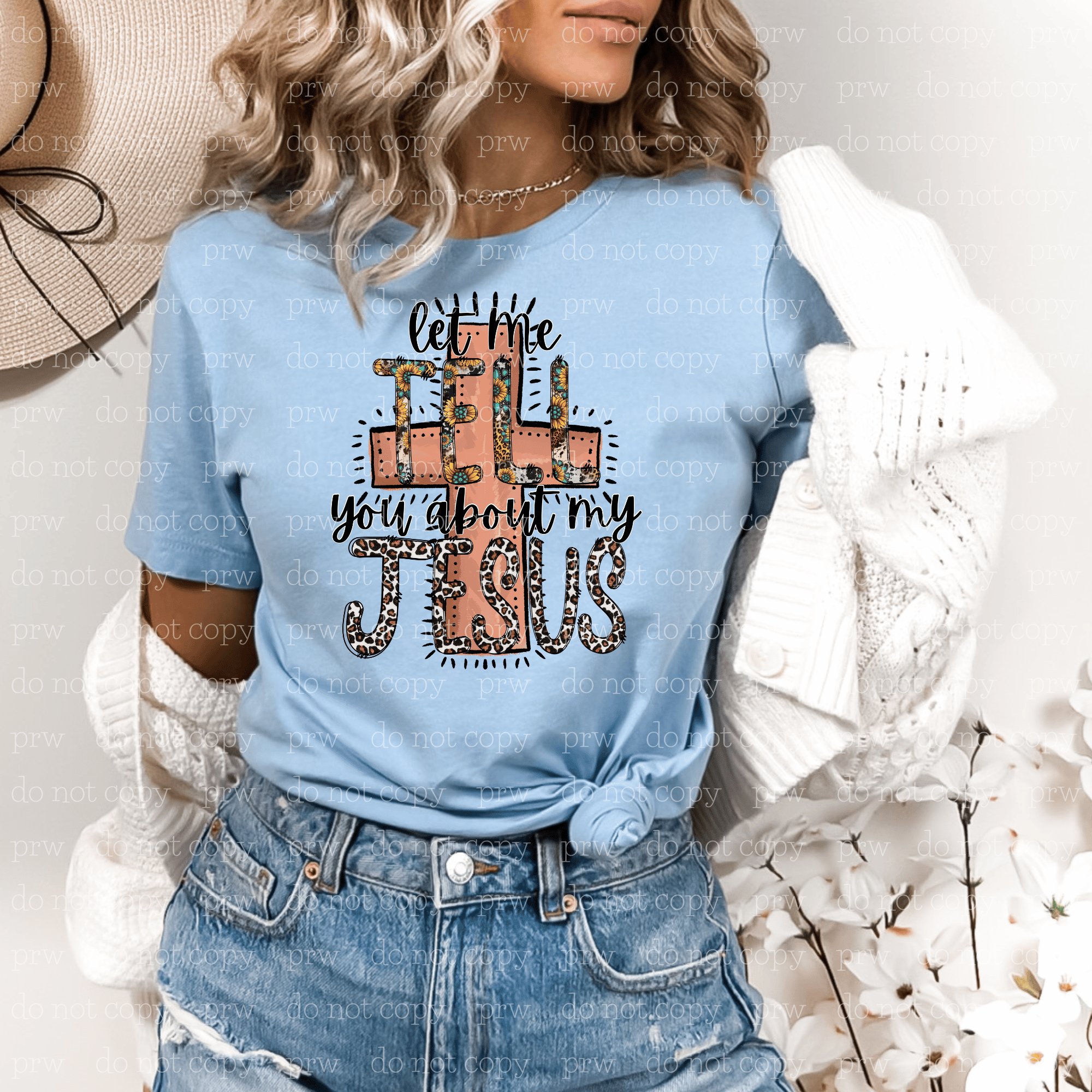 O-09 let me tell you about my jesus cross completed tee