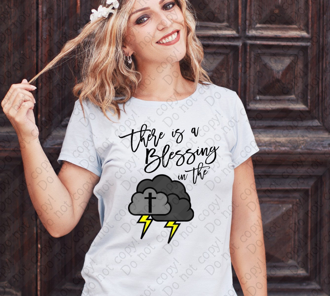 O-103 There is a Blessing in the Storm DTF TRANSFER ONLY