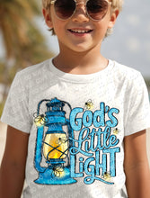 Load image into Gallery viewer, O-28 God_s Little Light - Blue completed tee
