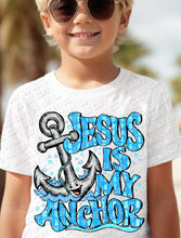 Load image into Gallery viewer, O-30 Jesus is My Anchor - Boy completed tee
