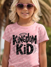 Load image into Gallery viewer, O-35 Kingdom Kid - Black completed tee
