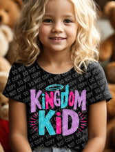 Load image into Gallery viewer, O-37 Kingdom Kid - Girl completed tee
