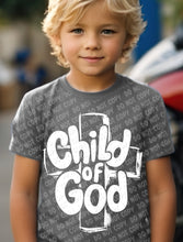 Load image into Gallery viewer, O-39 Child Of God - White completed tee
