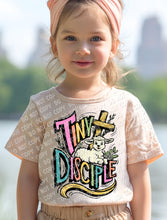 Load image into Gallery viewer, O-41 Tiny Disciple - Girl completed tee
