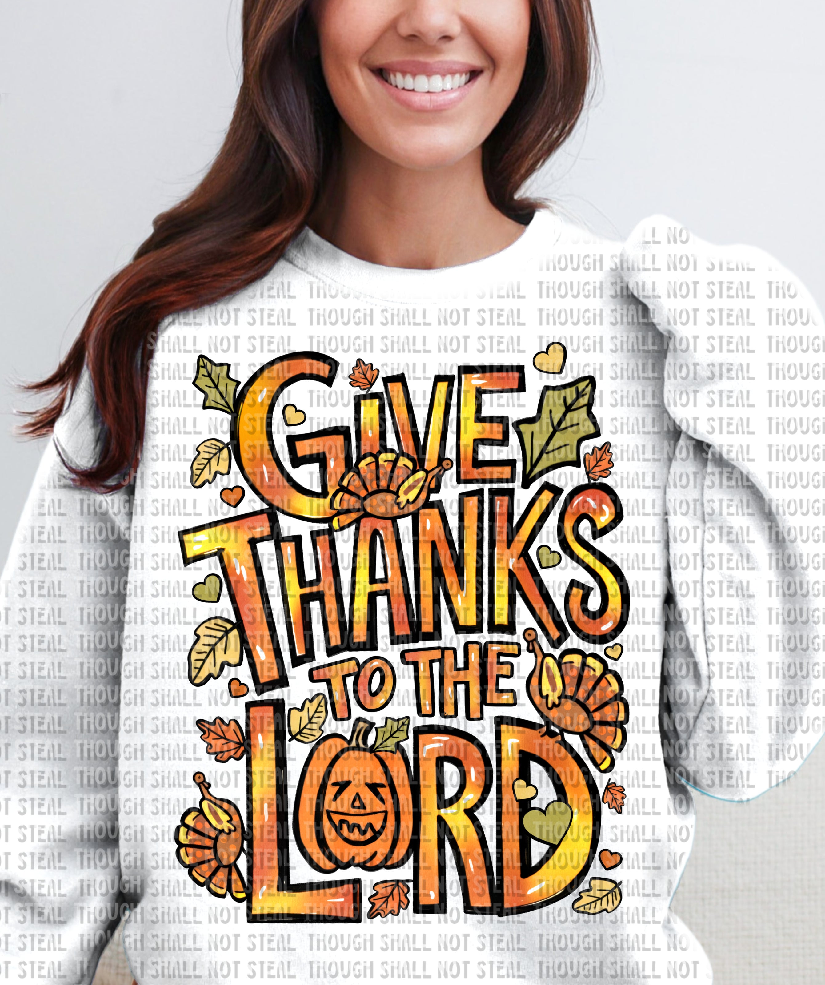 O-53 Give Thanks to the Lord completed tee
