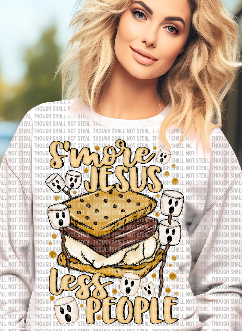 O-68 S_more Jesus, Less People completed tee