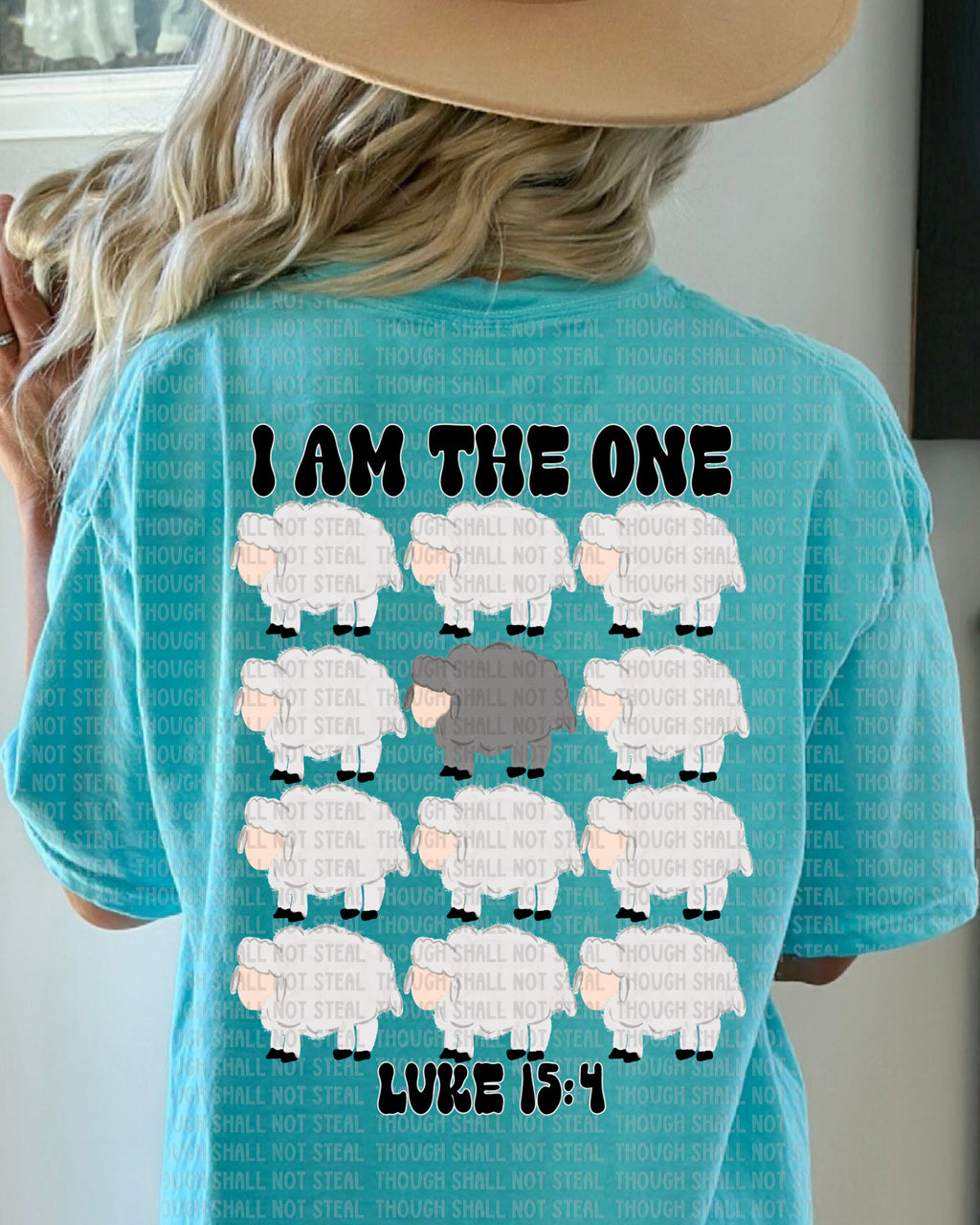 O-84 I am the One completed tee