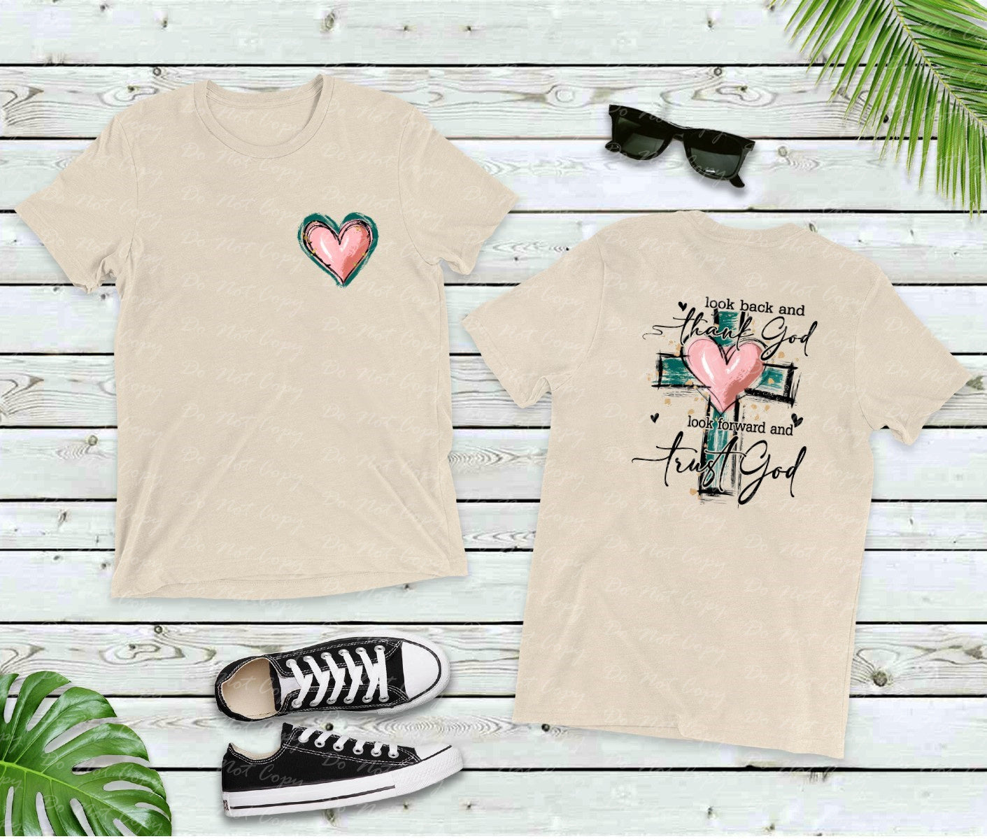 O-91 LOOK BACK AND THANK GOD DTF TRANSFER ONLY