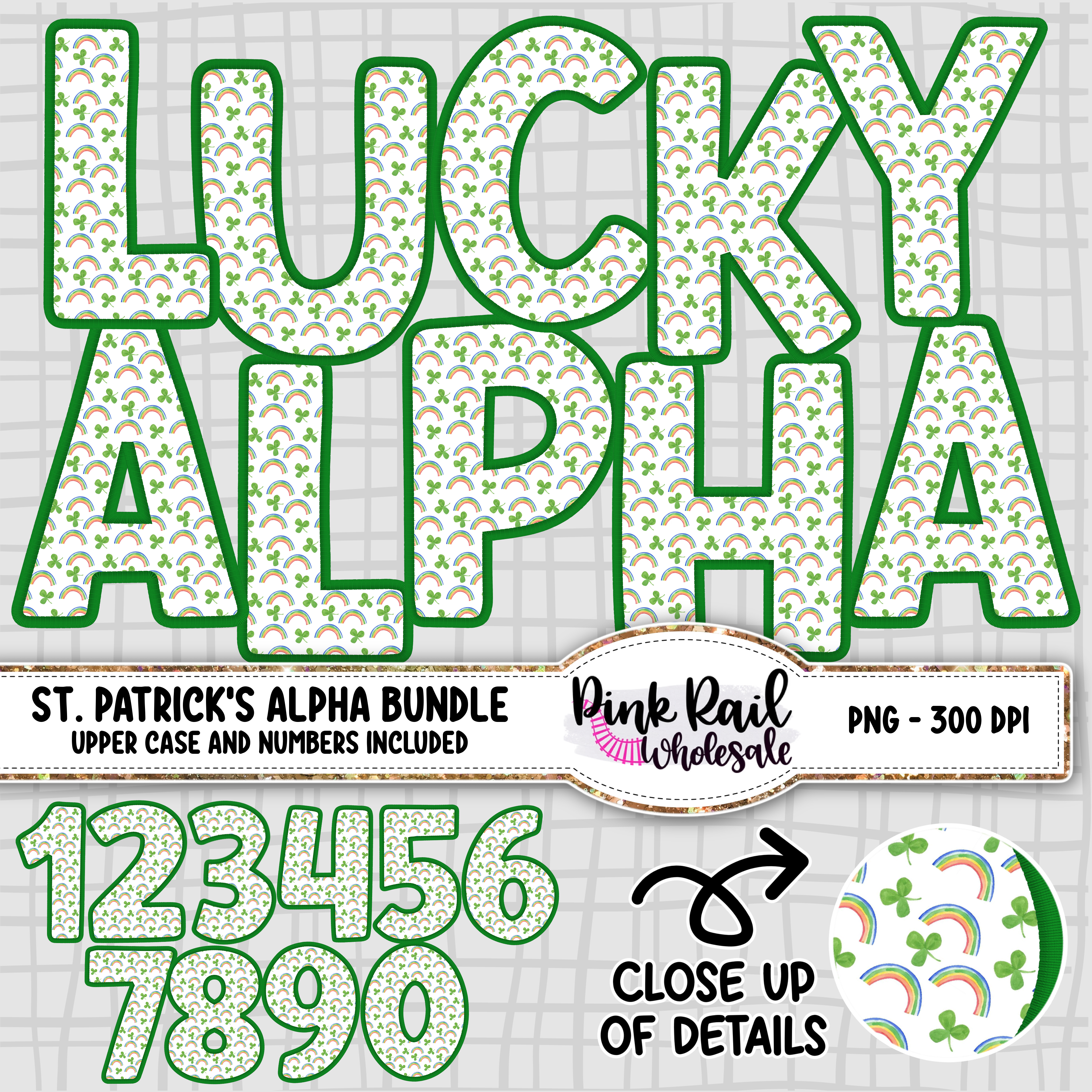 St. Patricks Day Alpha Set