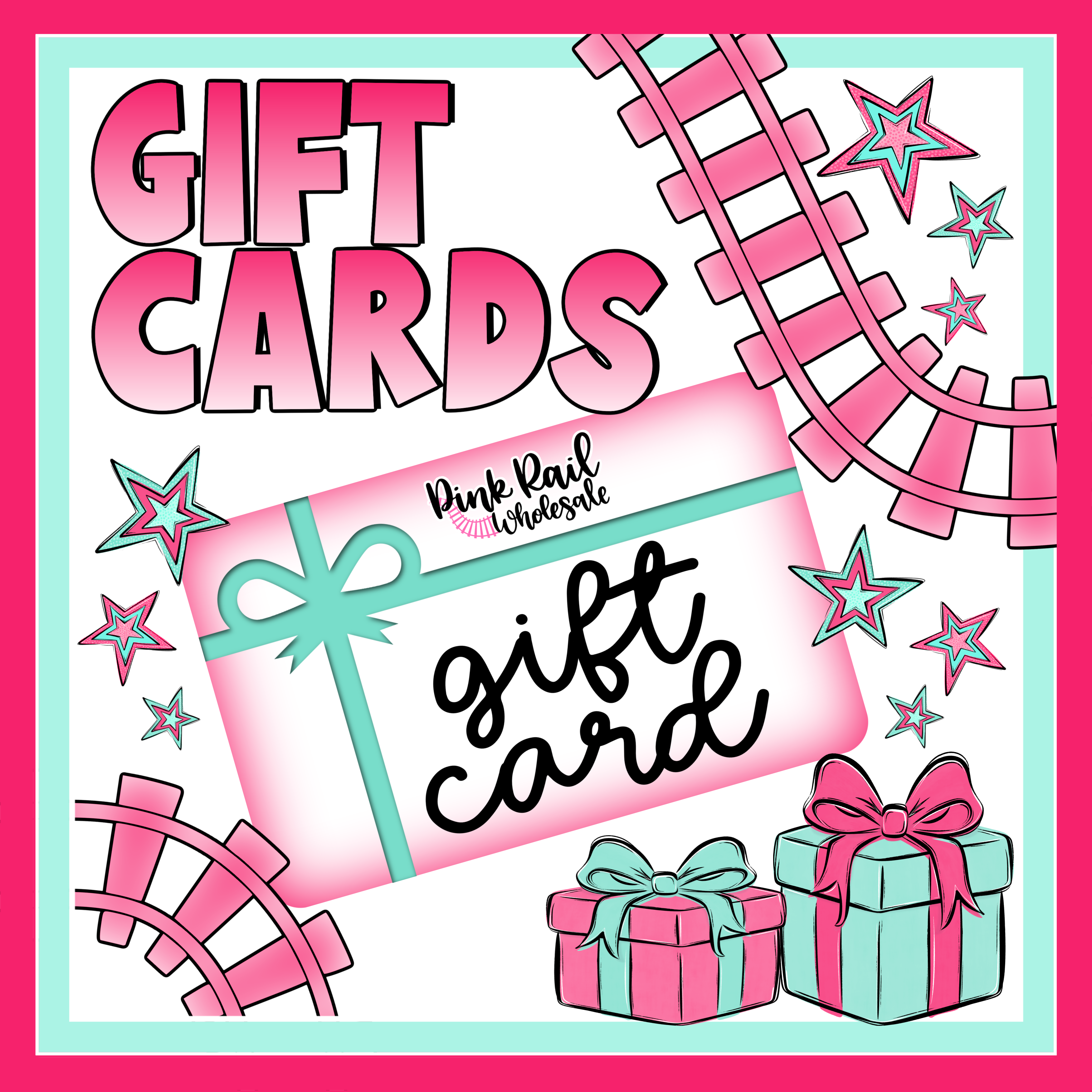 Pink Rail Creations Gift Card